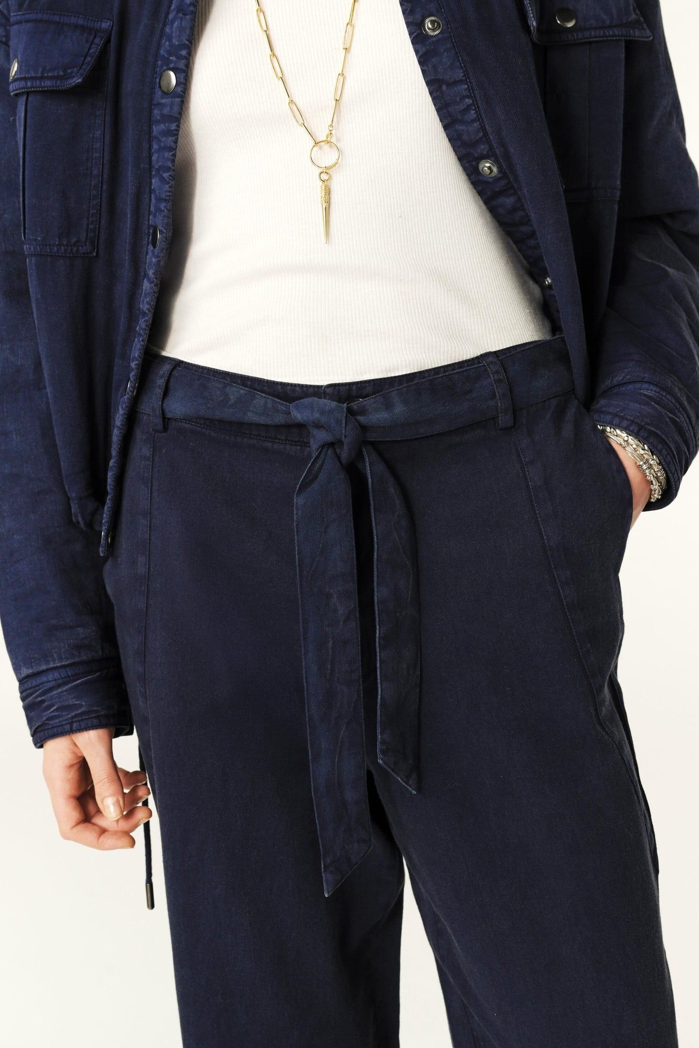 STRAIGHT TROUSERS BLUENUIT 5