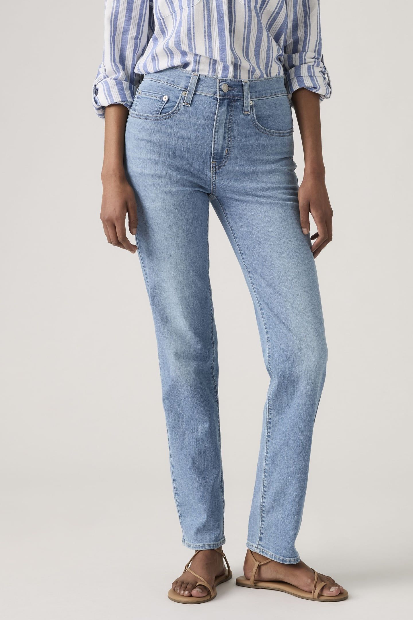 724™ HIGH RISE STRAIGHT LIGHTWEIGHT JEANS 5