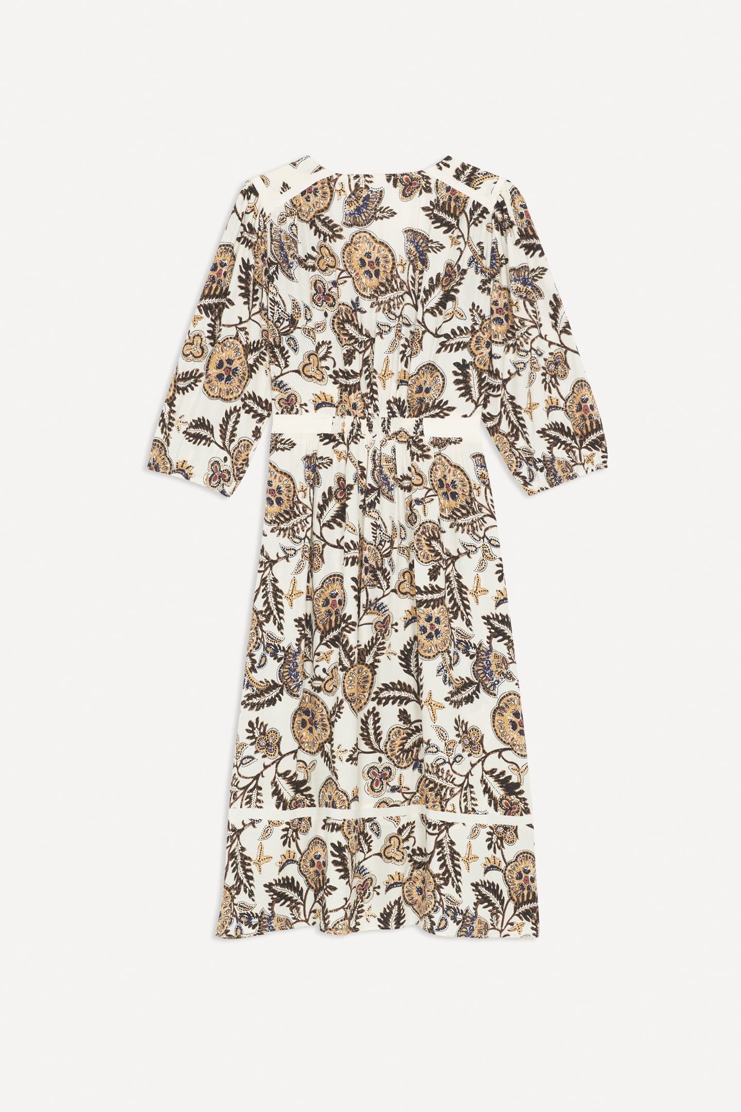 MID-LENGTH DRESS ECRU 4
