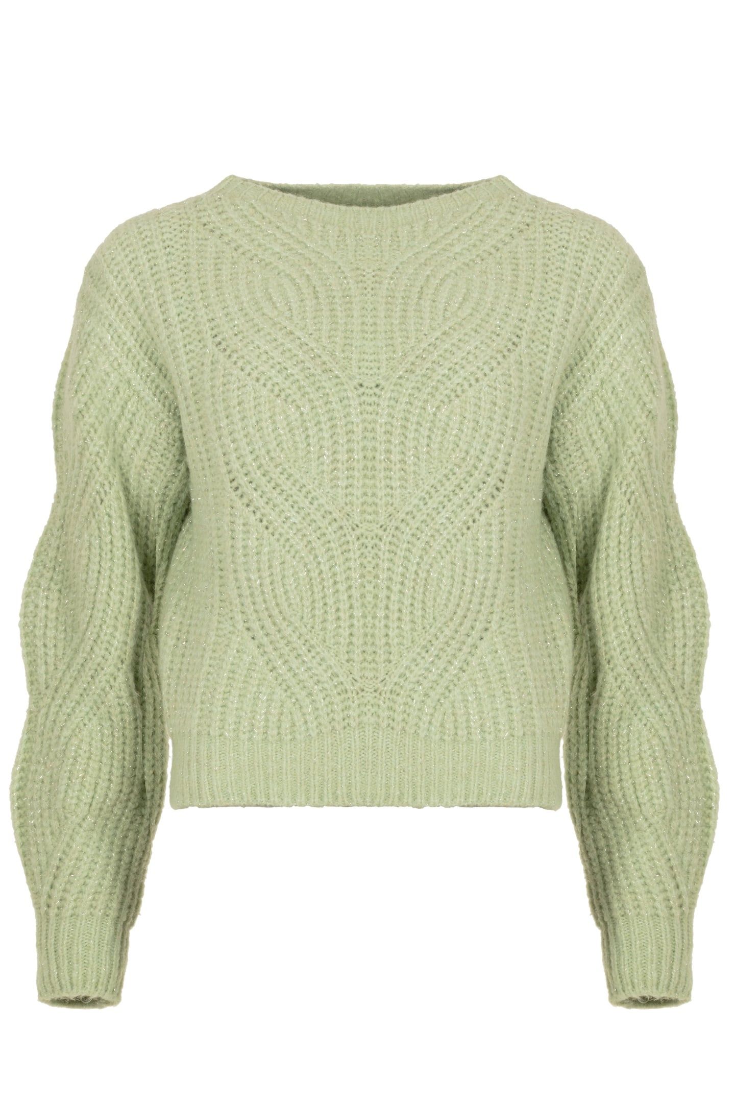 KATHLEEN PULLOVER SAGE GREEN 2