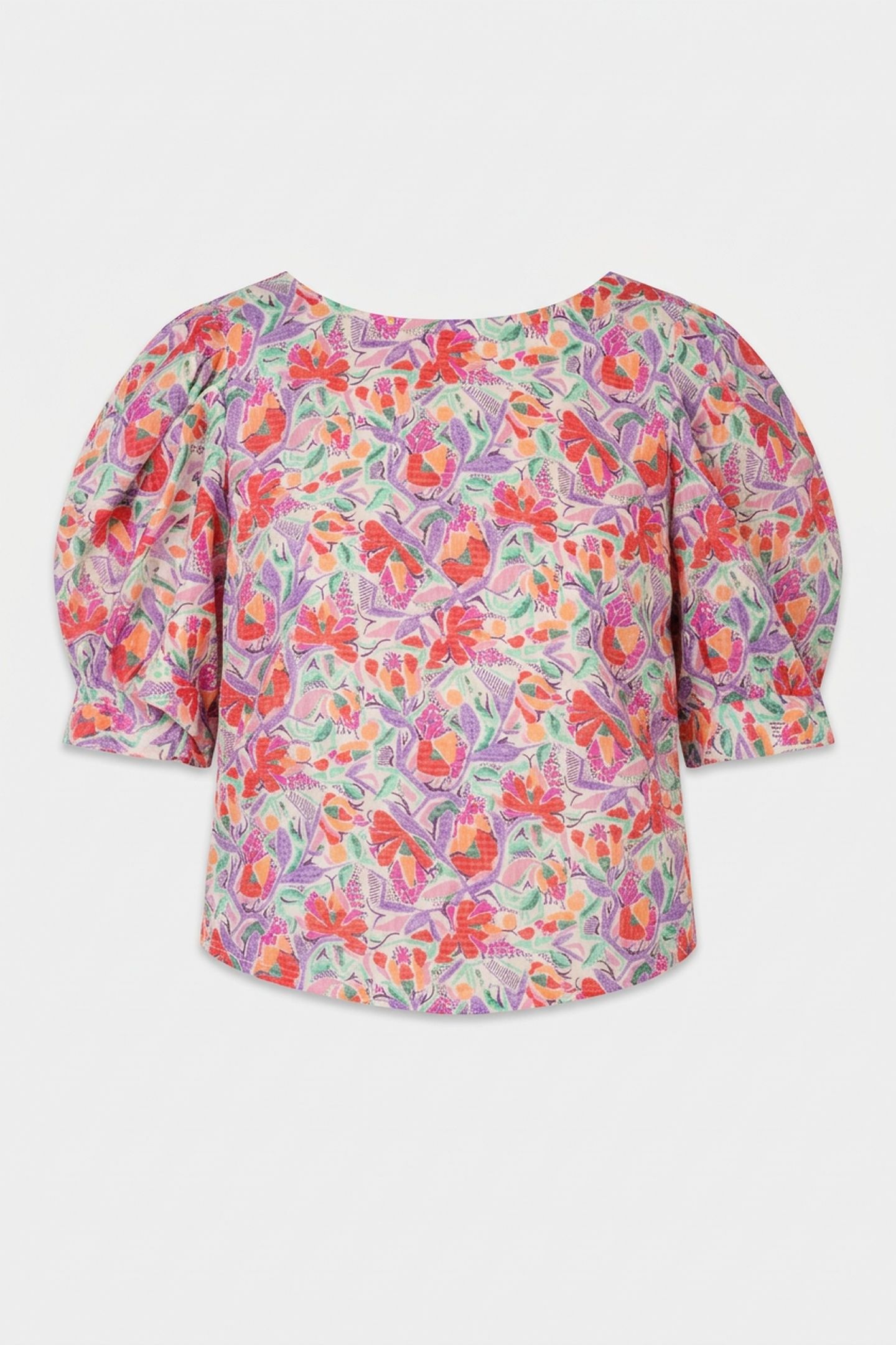 SHORT SLEEVES TOP ECRU 3