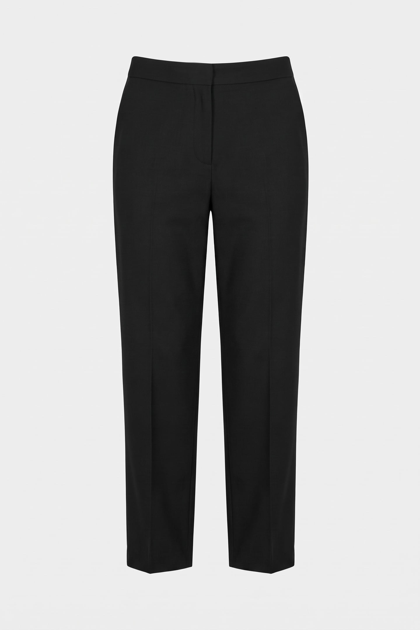 ELMO WOOL TWILL TROUSERS BLACK 4