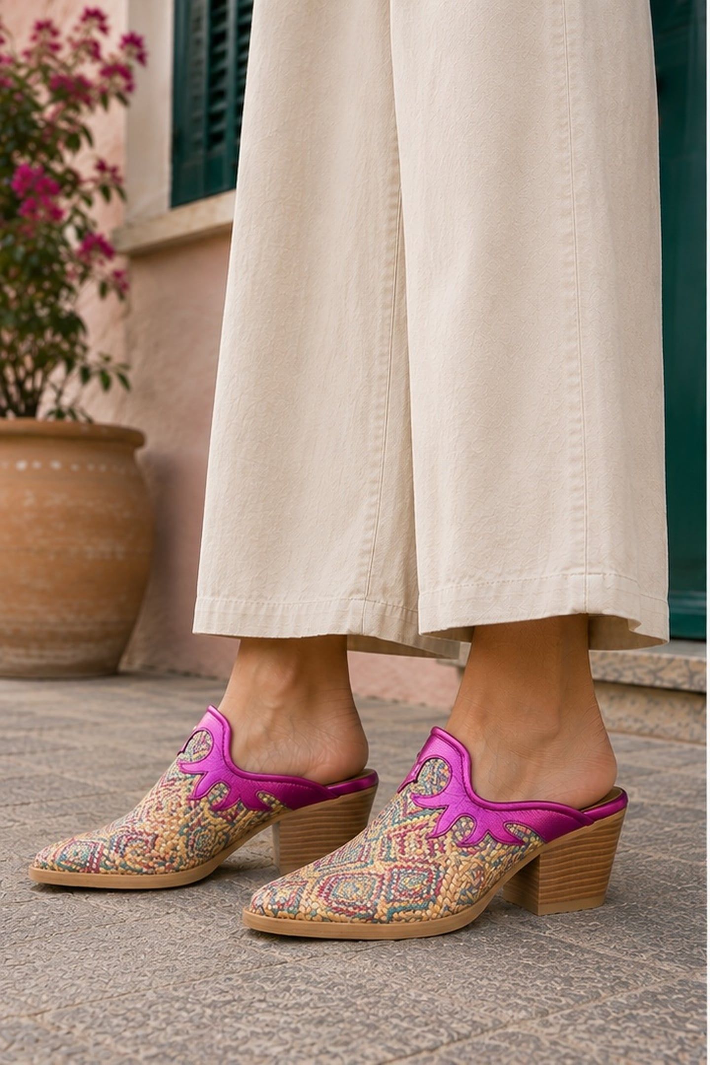 DOHA AZTEC FUCHSIA 2