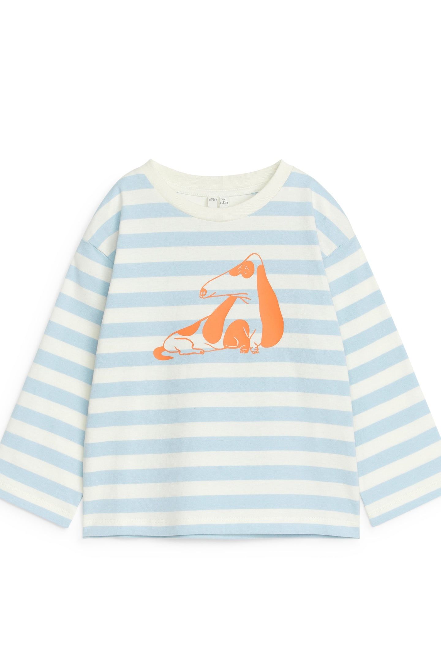 NOEL STRIPE PRINT LS BLUE 2