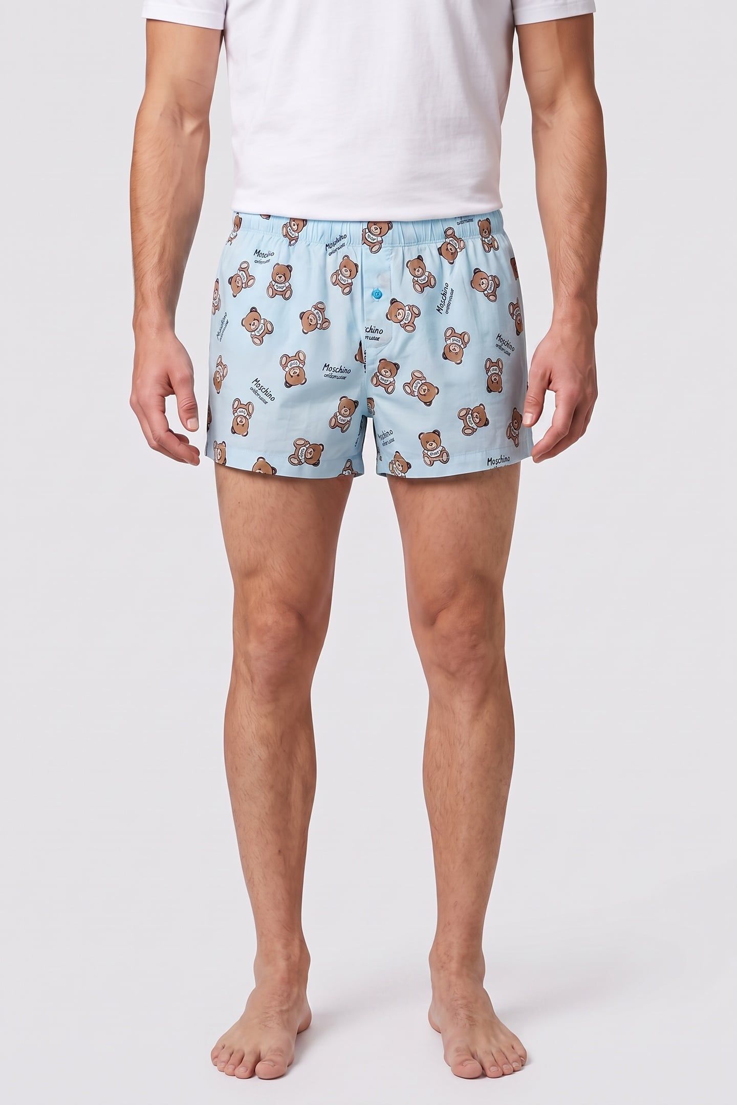 WOVEN BOXER BLUE 1