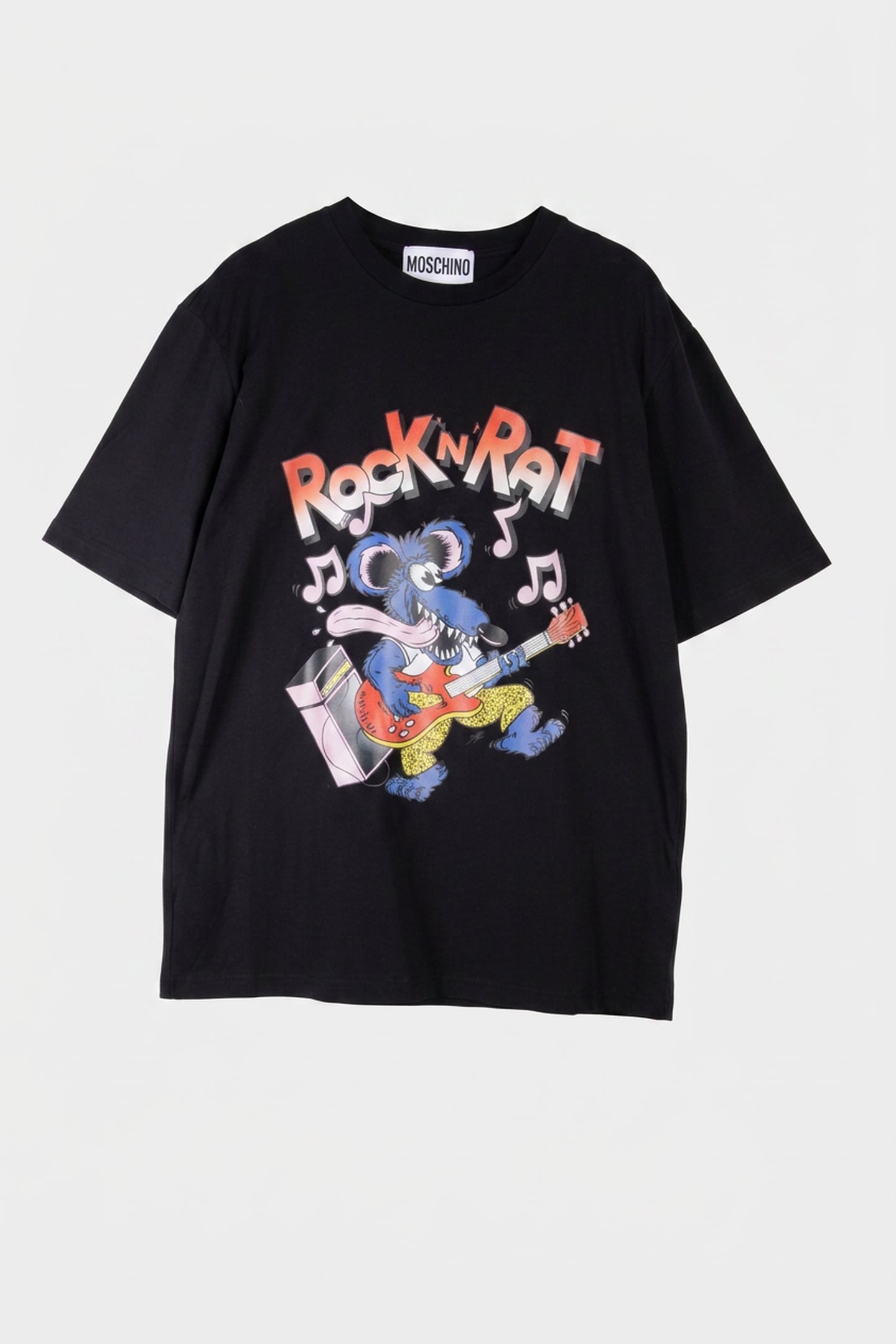 ROCK'N'RAT ORGANIC JERSEY T-SHIRT BLACK 3