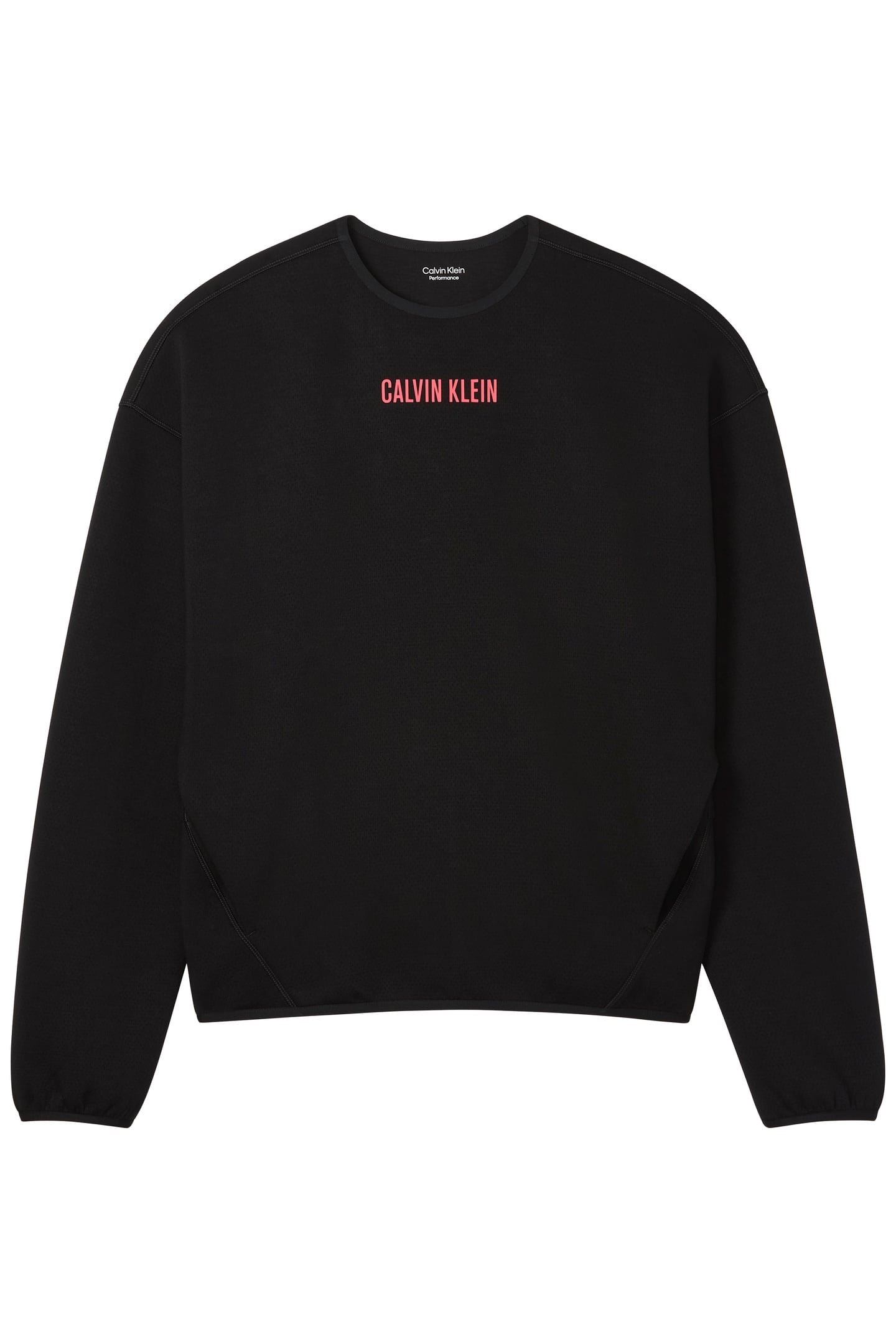 CREWNECK BLACK W/PUNCH PINK LOGO 4