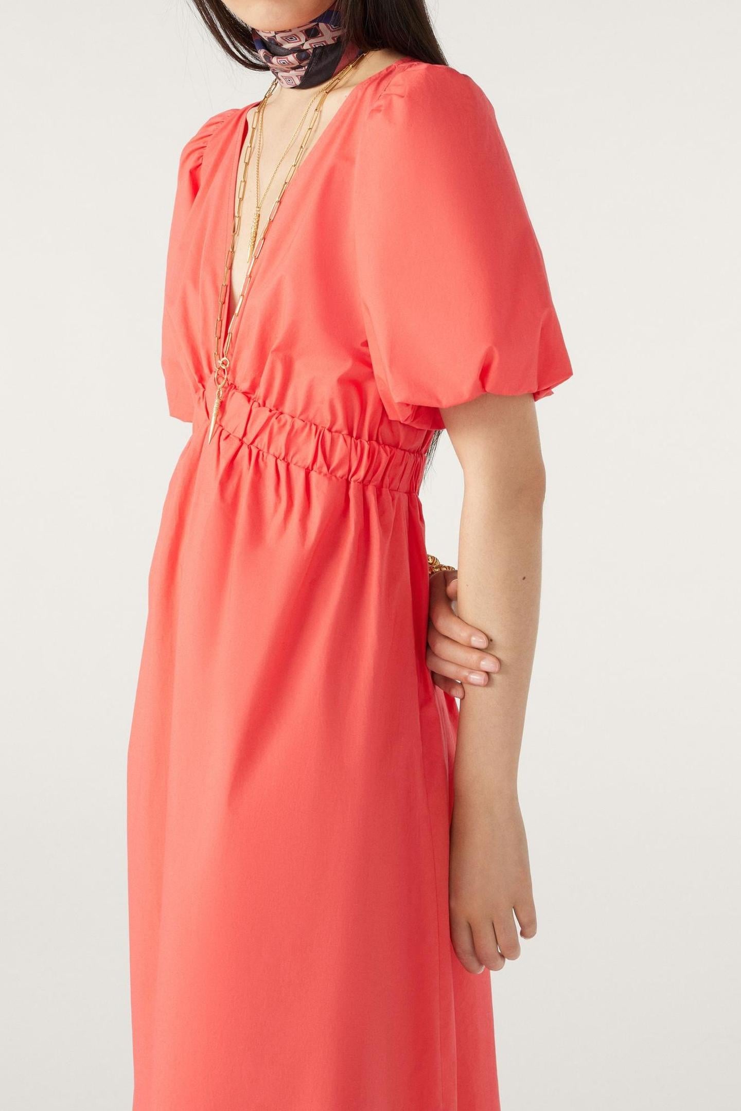 MID-LENGTH DRESS CORAIL 5