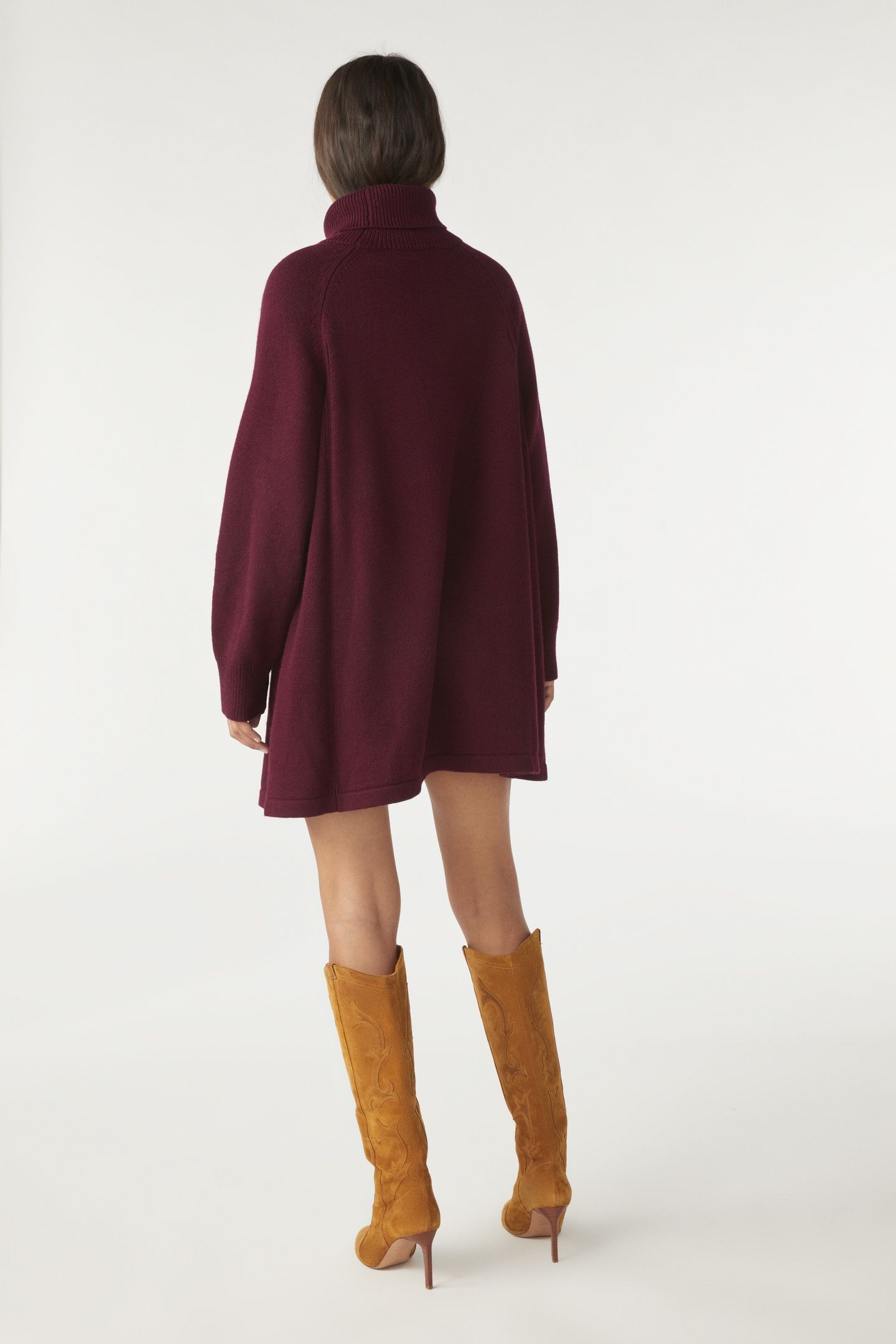 MINI DRESS BORDEAUX 2