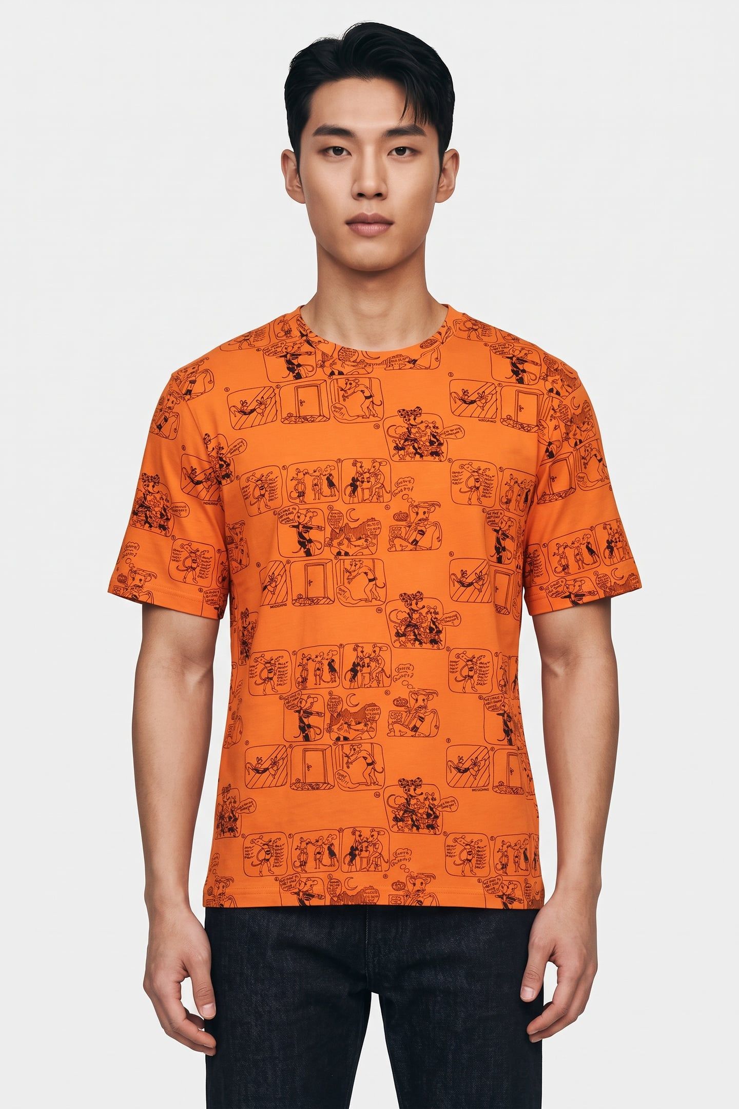 KNITWEAR ORANGE 1