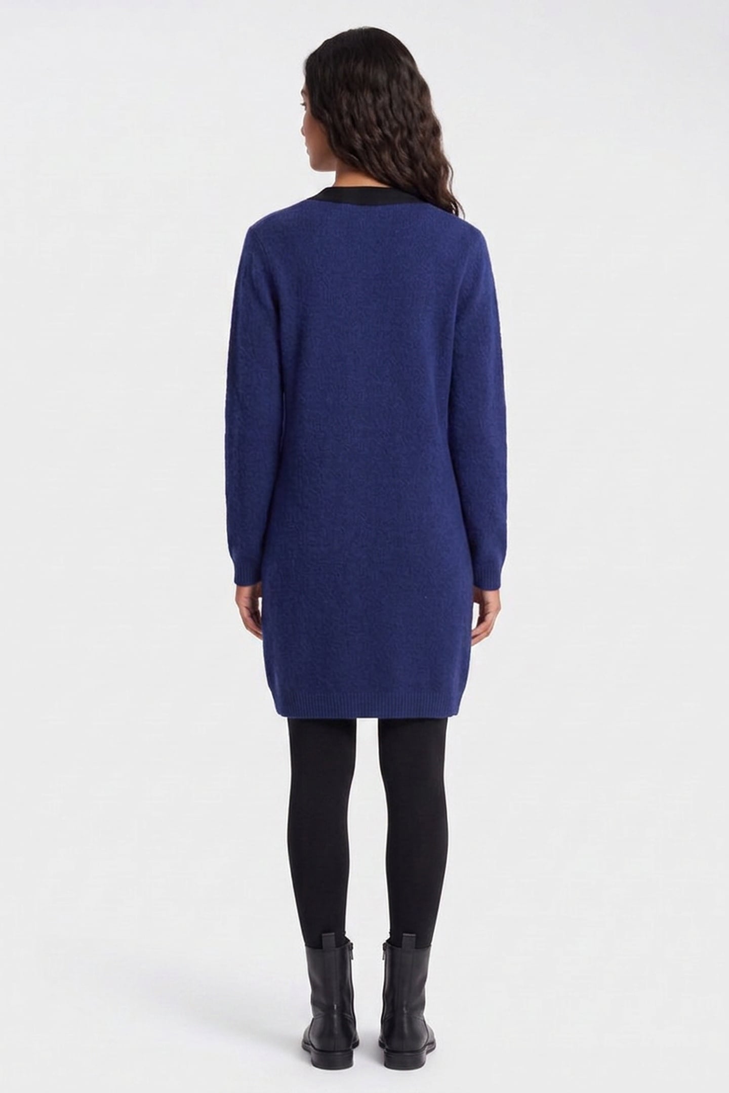 KNITTED JACKET BLUE 2