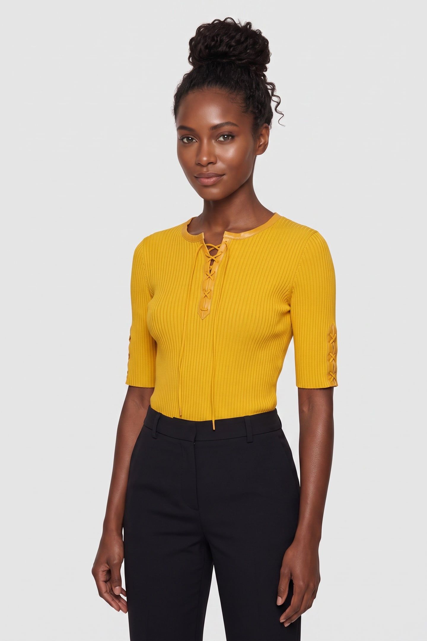 KNITWEAR YELLOW 1