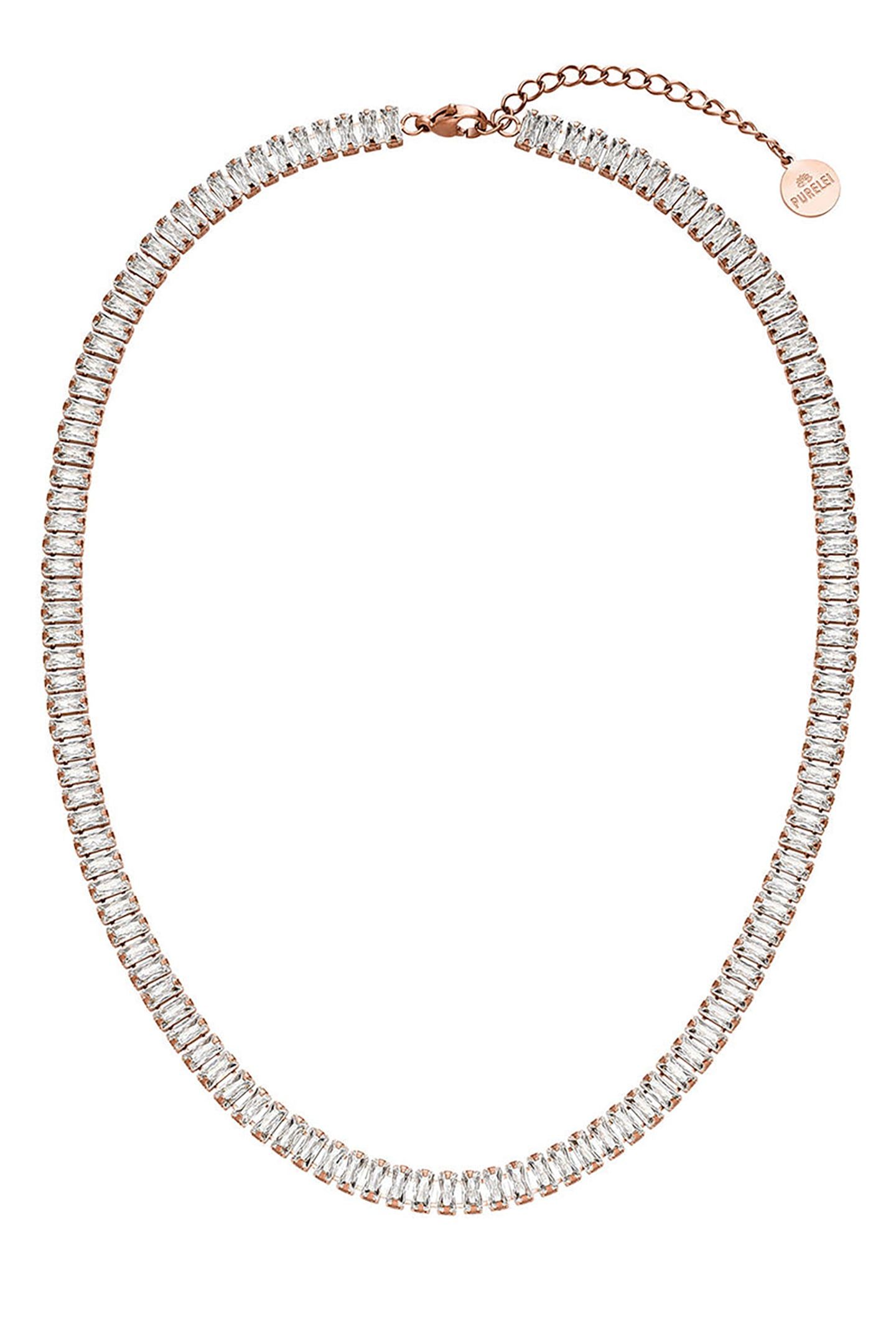 CRYSTAL GLOW KETTE ROSEGOLD 1