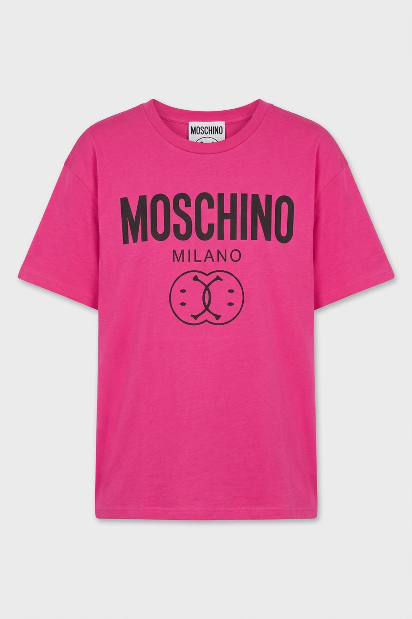 OVERSIZED T-SHIRT IN DOUBLE SMILEY® ORGANIC JERSEY PURPLE 3