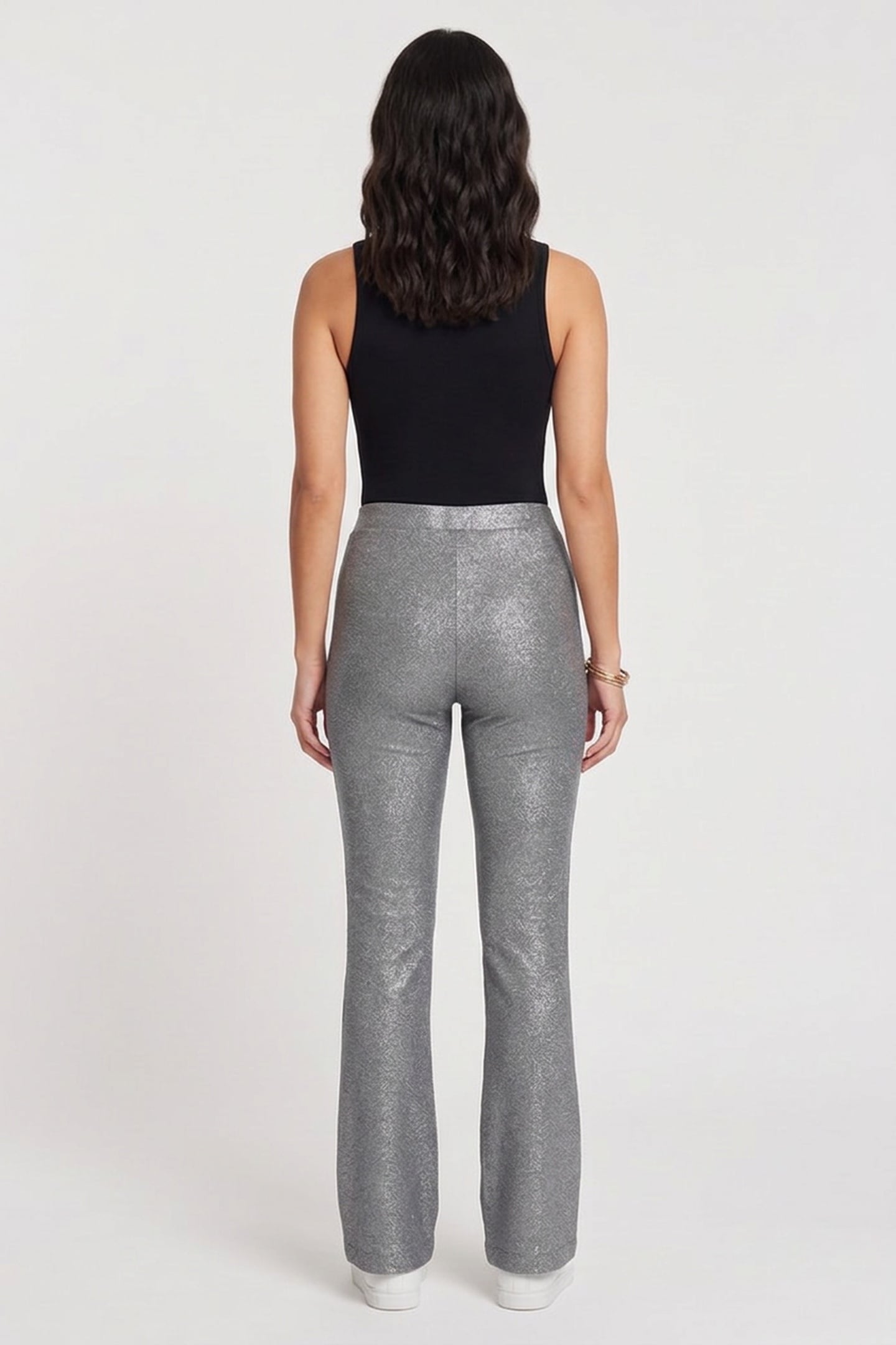OLENNA GLITTER TROUSER GREY 2