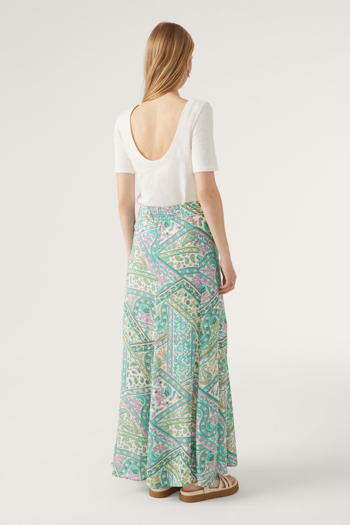 LONG SKIRT VERT 2