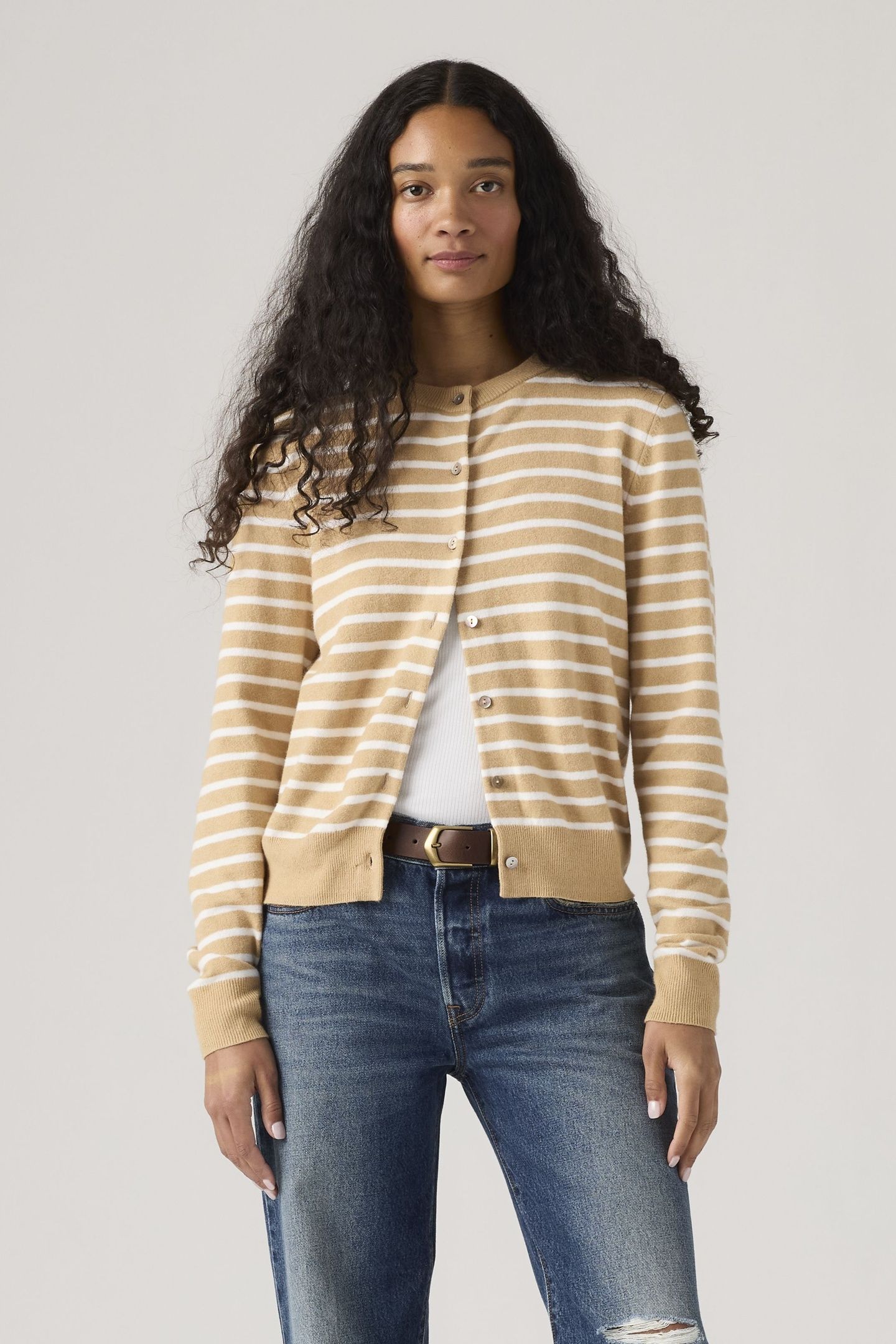 SUPERSOFT CREWNECK CARDIGAN 1