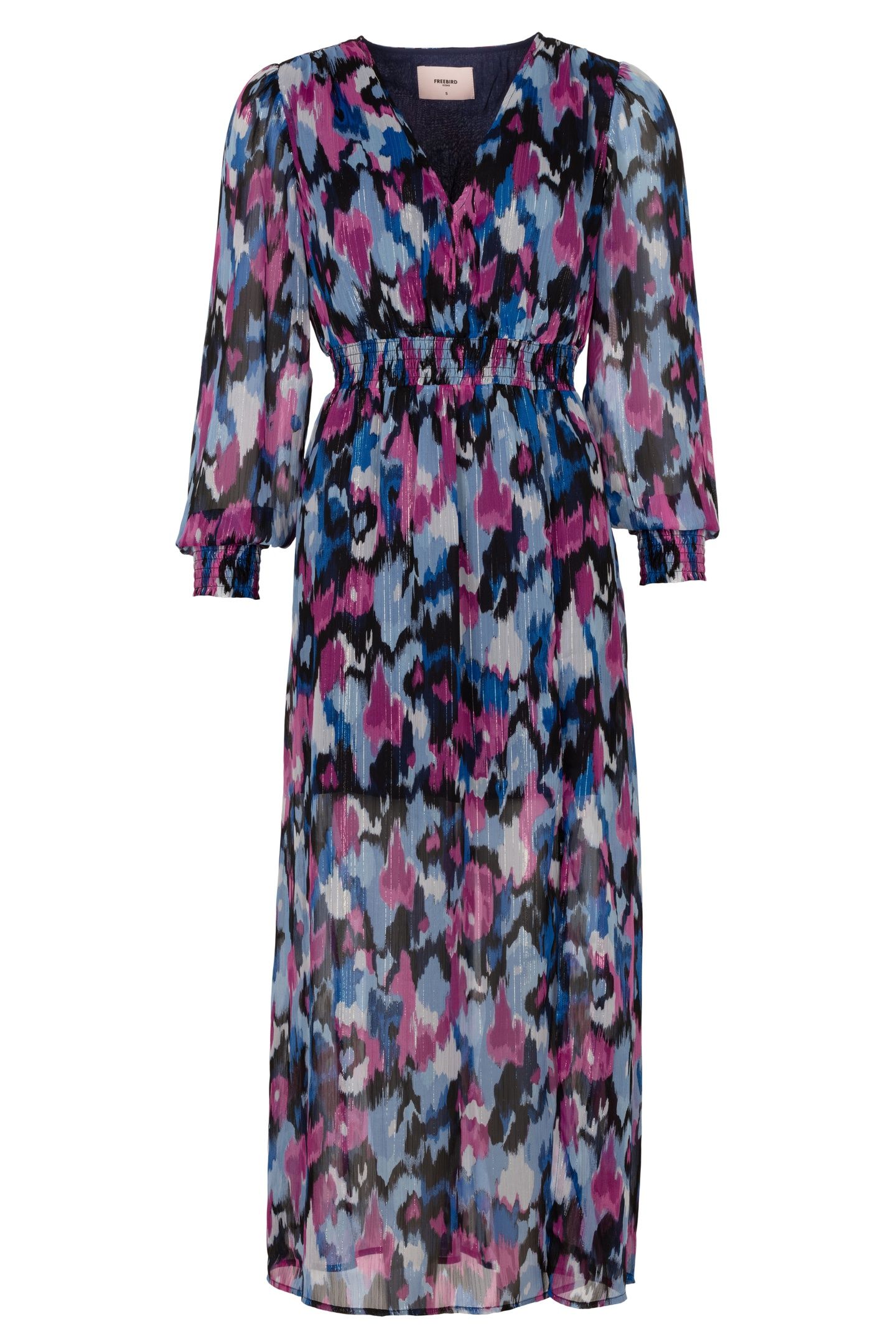 DAGMAR DRESS NORTHERN BLUE 2