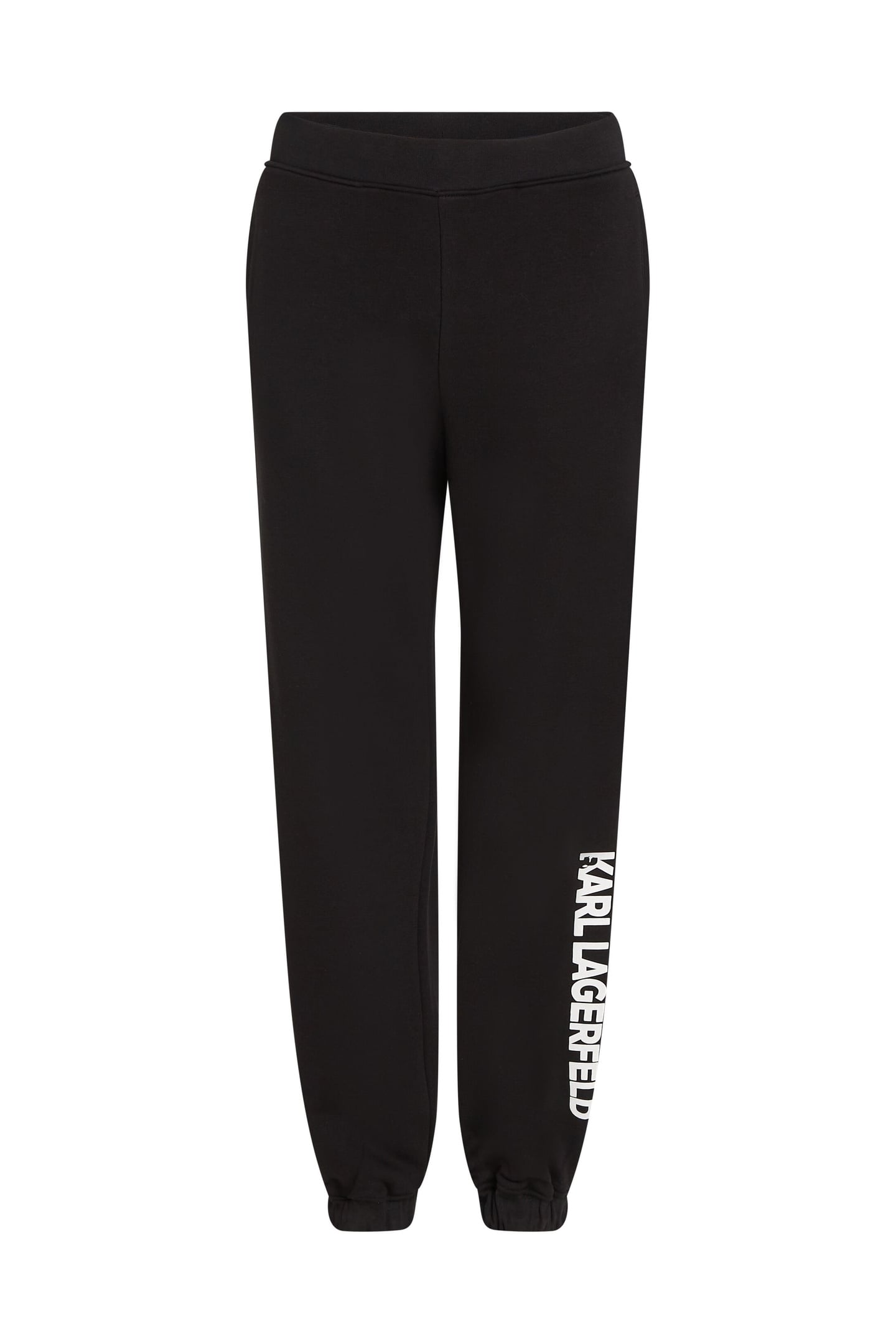 LOGO PIPING SWEATPANTS BLACK 3