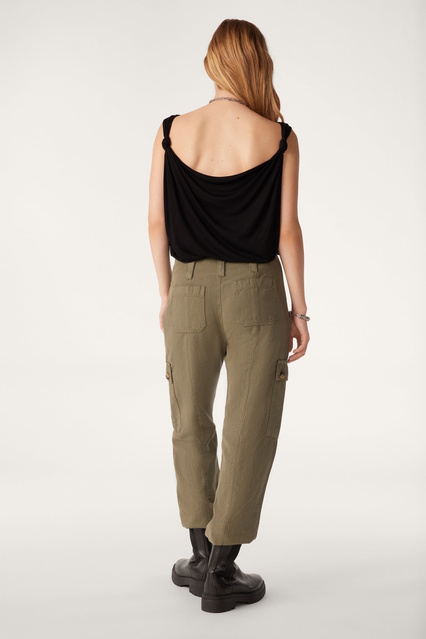 STRAIGHT TROUSERS KAKI 5