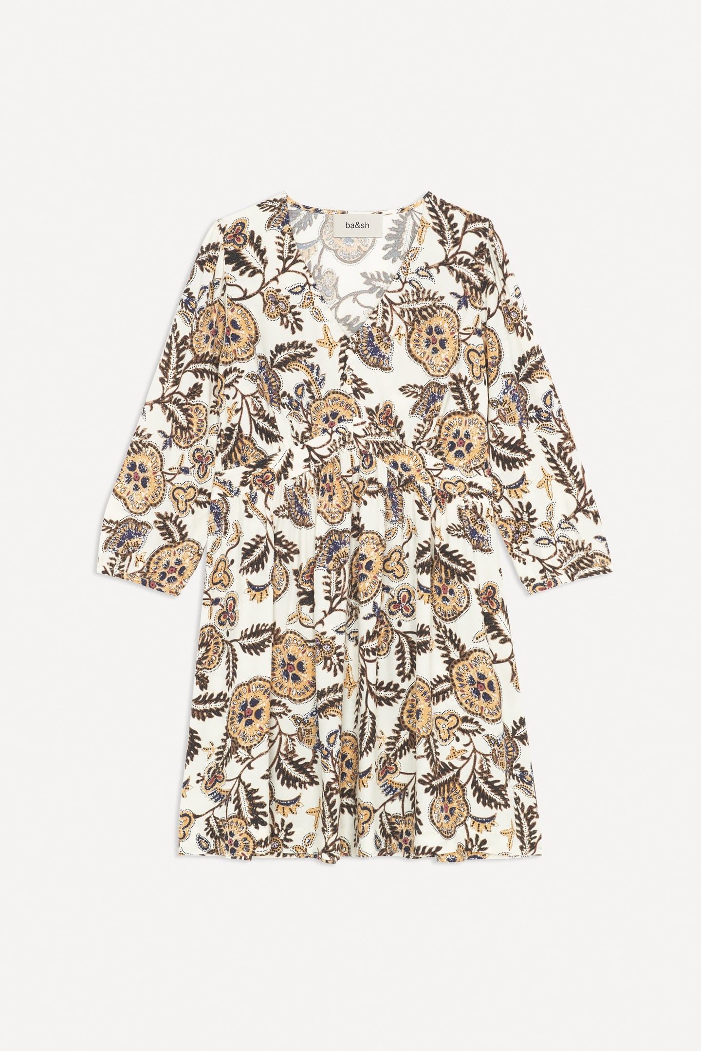 MINI DRESS ECRU 3