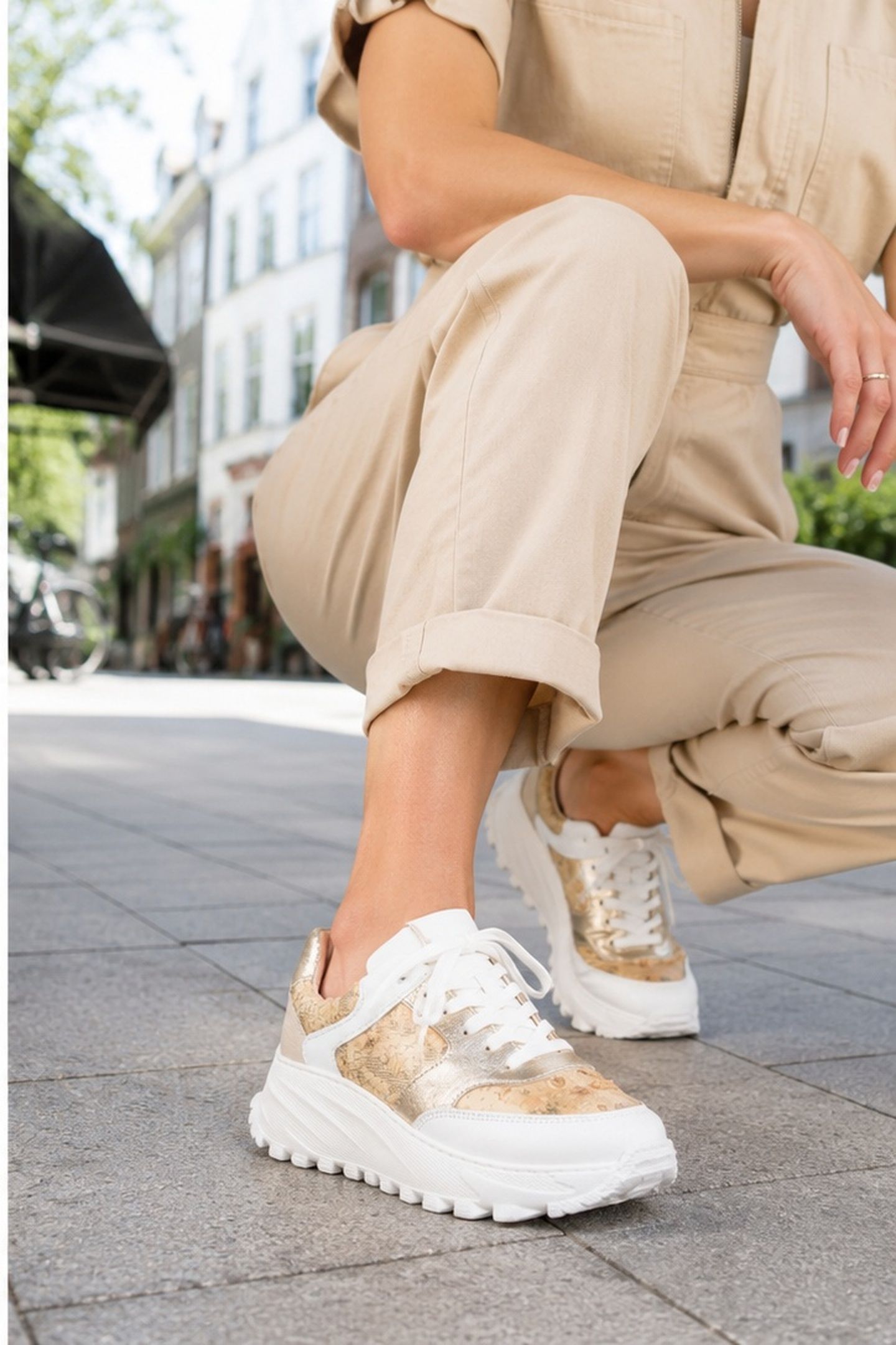 FAIRLIE SNAKE WHITE / CHAMPAGNE 3