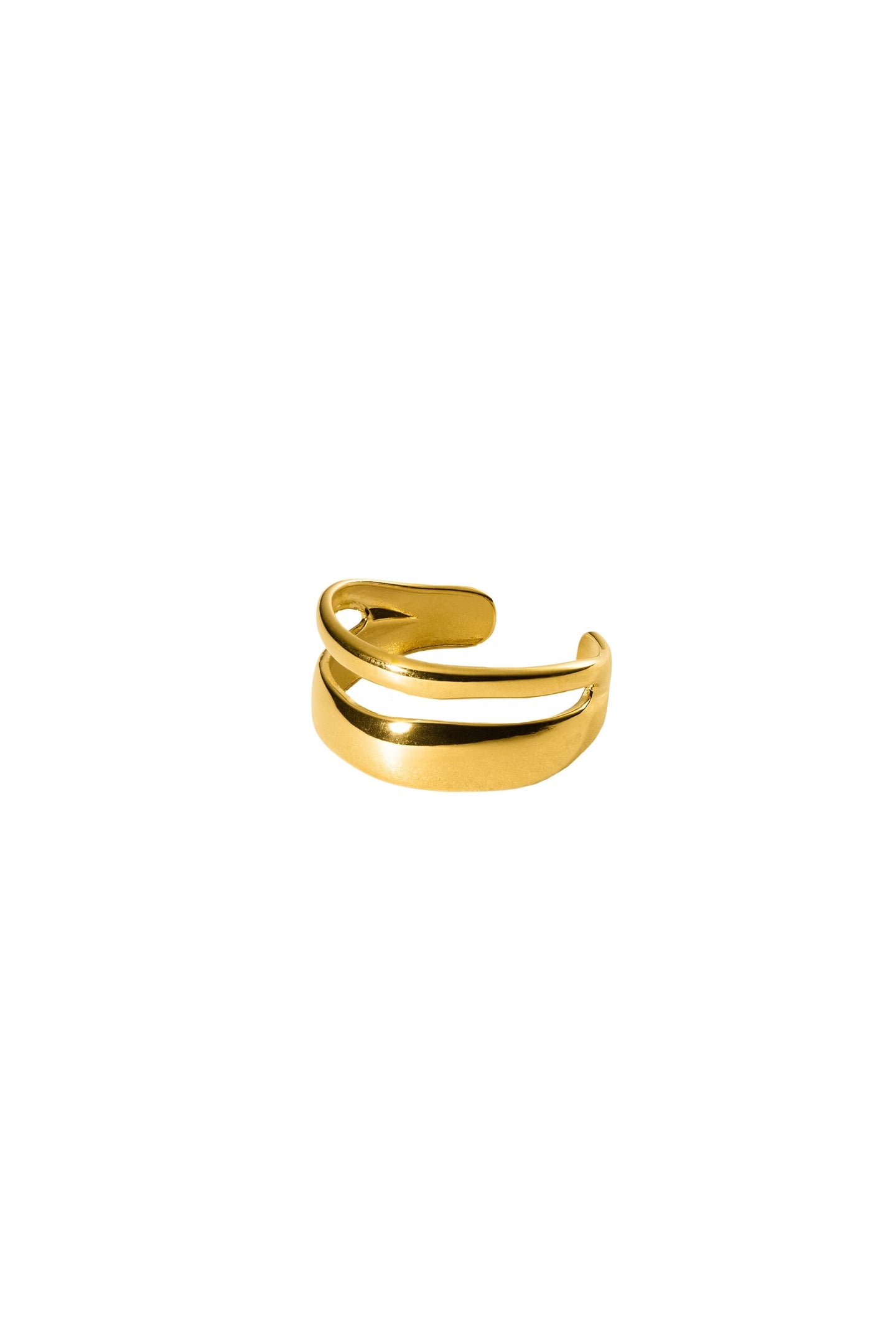 TWIN TIDES RING GOLD 1