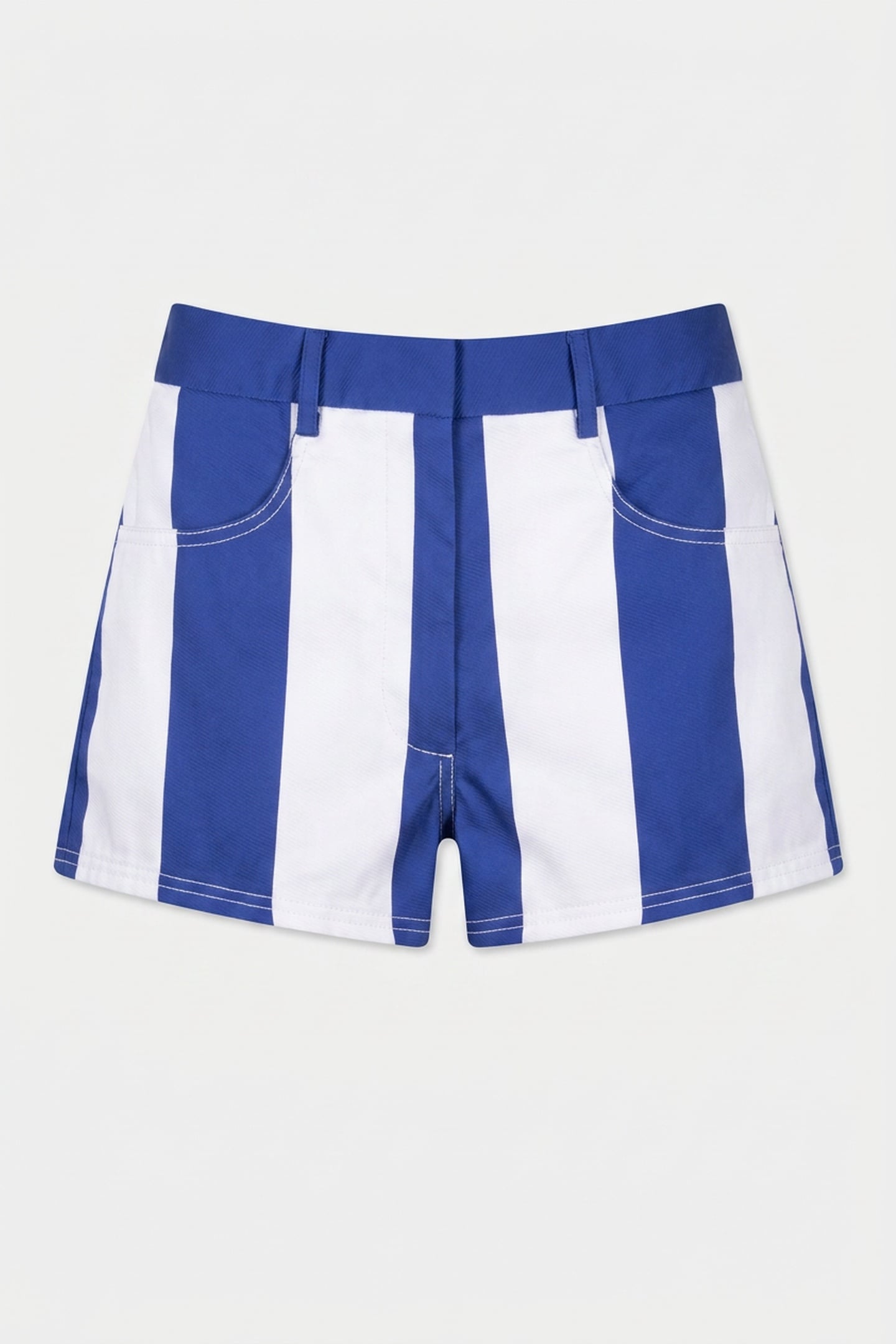 NAUTICAL STRIPED SHORTS BLUE 3