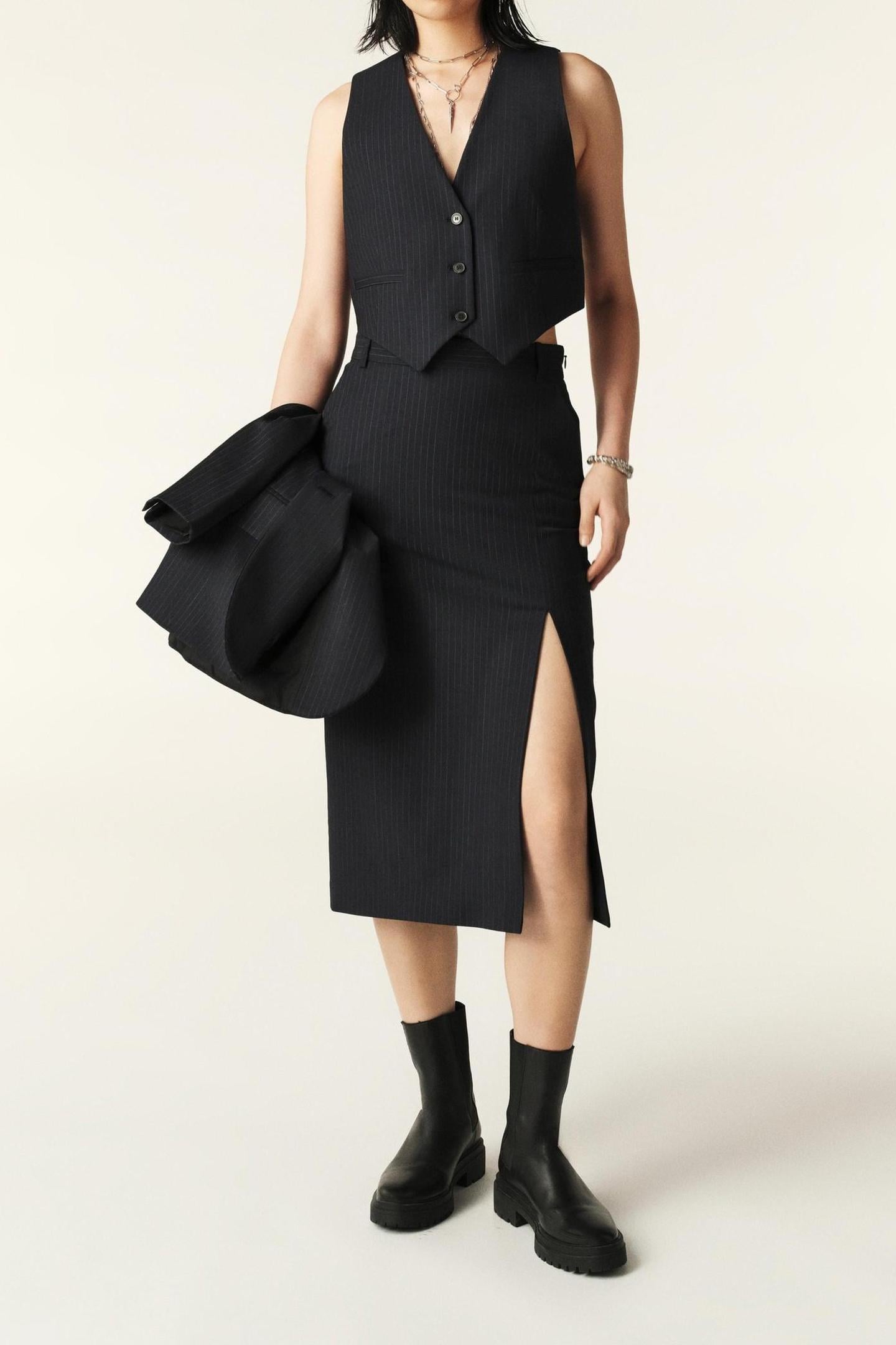 MID-LENGTH SKIRT BLUENUIT 1
