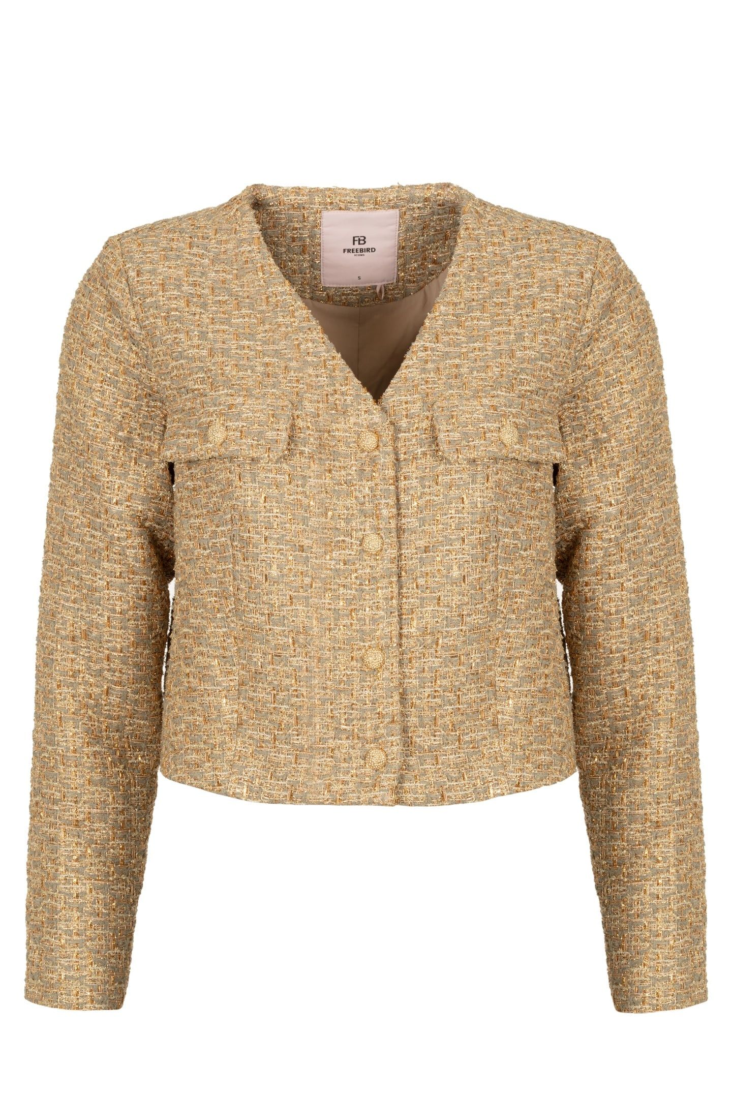 LARISSA JACKET RICH GOLD 3