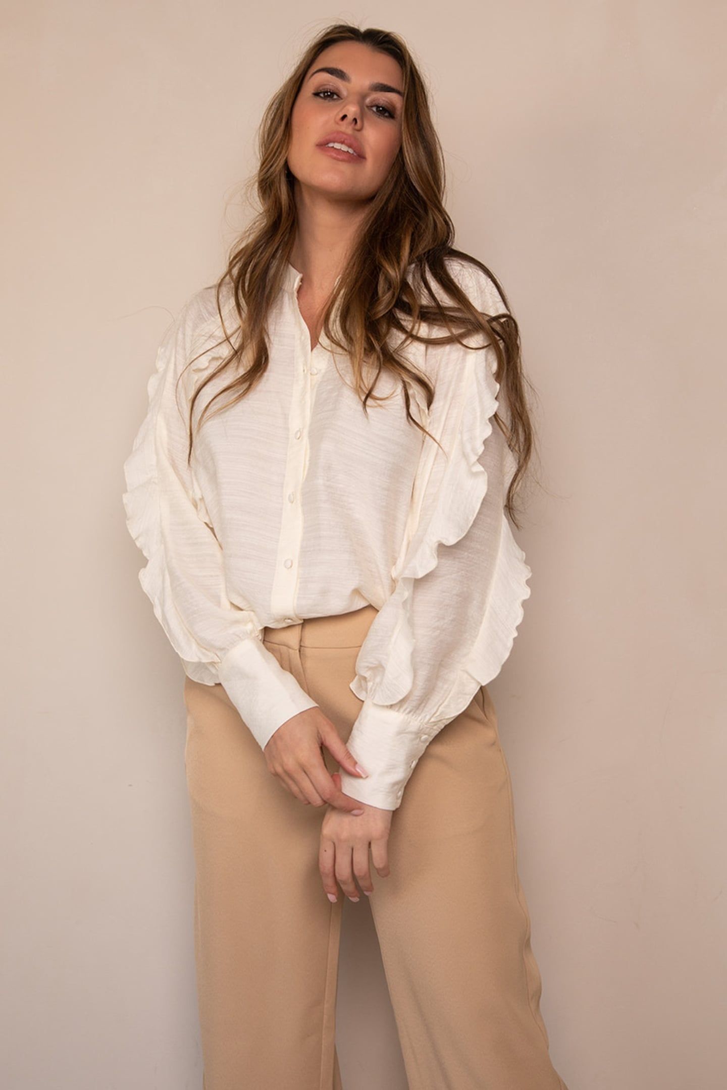 BLAKE BLOUSE OFF WHITE 1