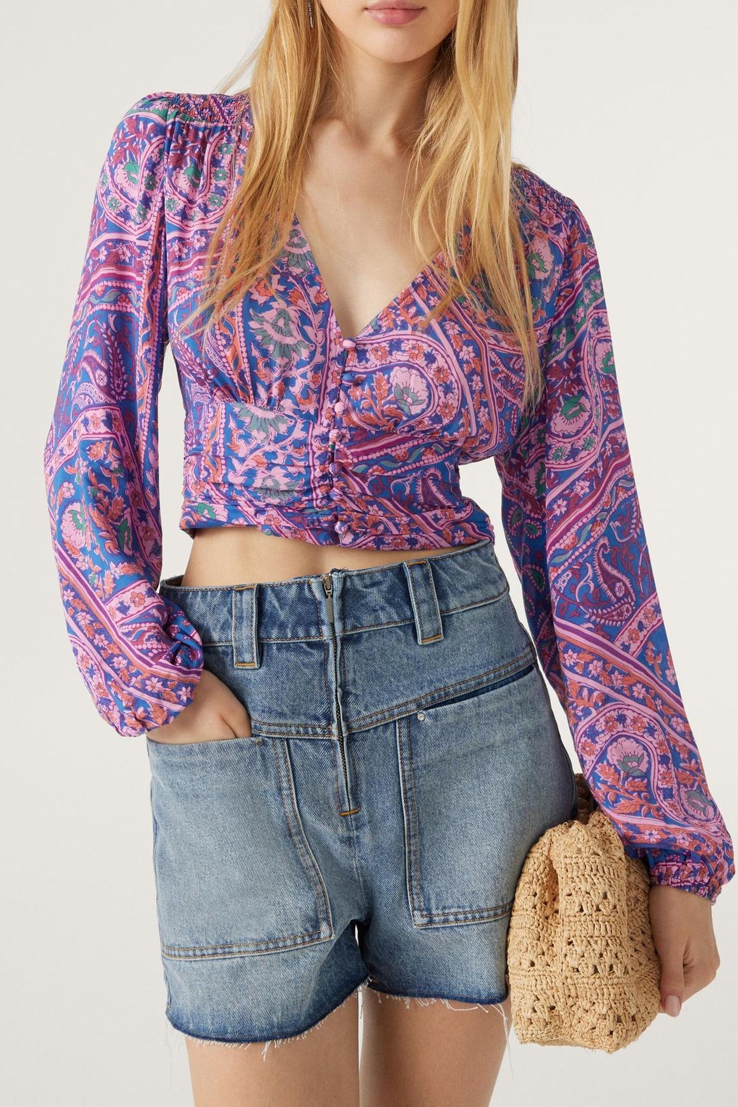 LONG SLEEVES TOP BLUE 1
