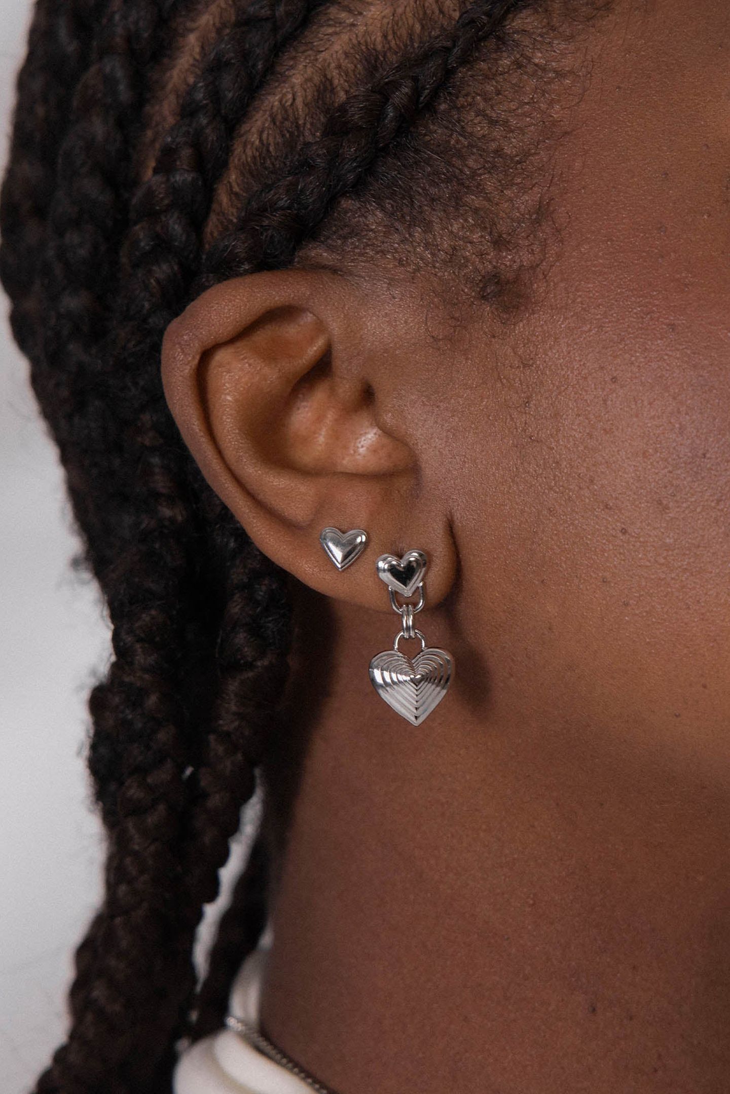SECRET LOVE OHRRINGE SILVER 2