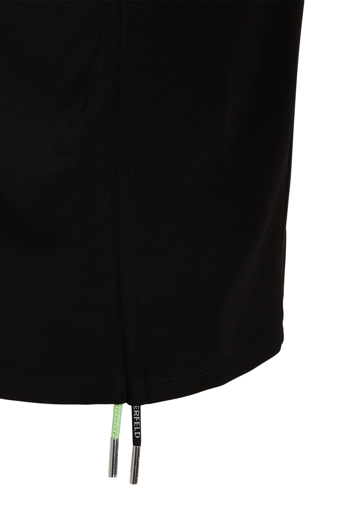 BRANDED CORD SKIRT BLACK 4