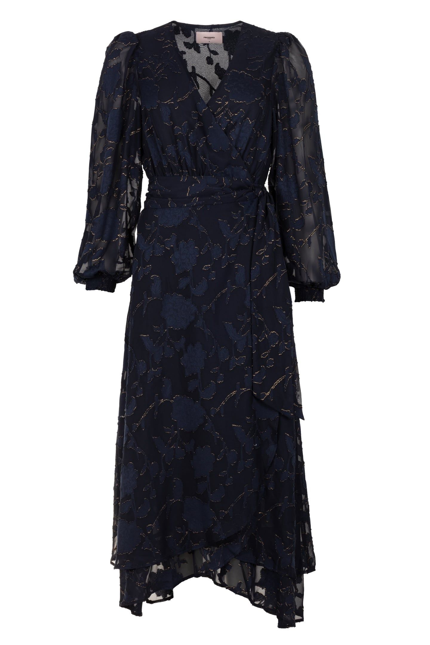 BLOSSOM DRESS DEEP BLUE 2