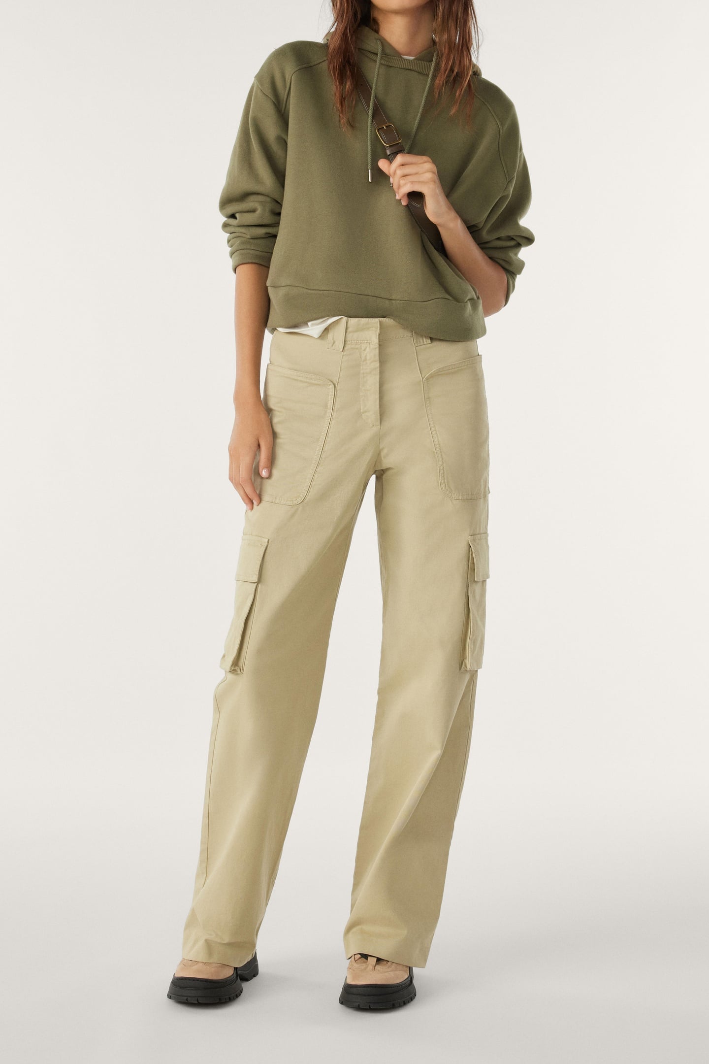 WIDE TROUSERS KAKI 3