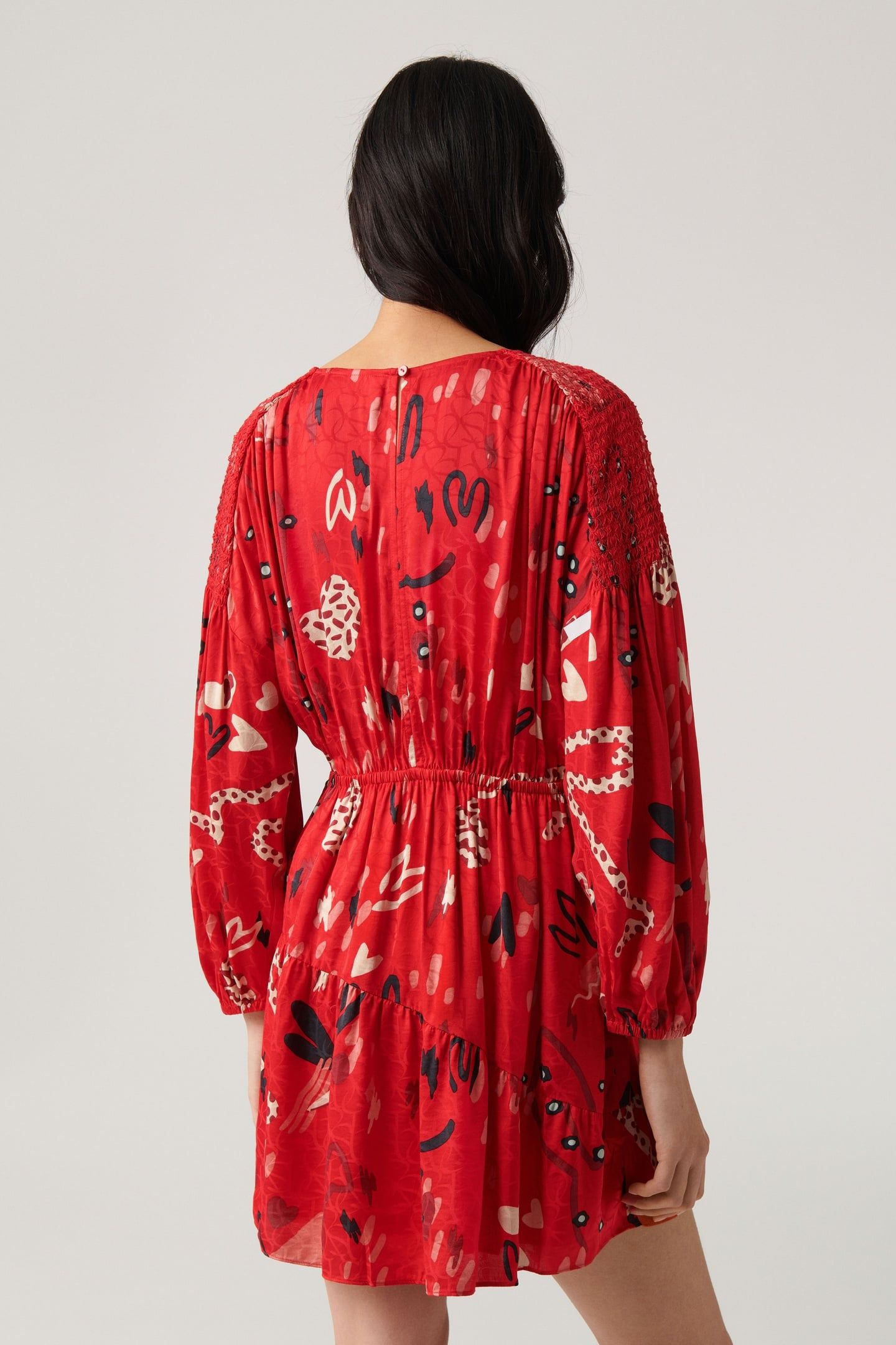 MINI DRESS ROUGE 2