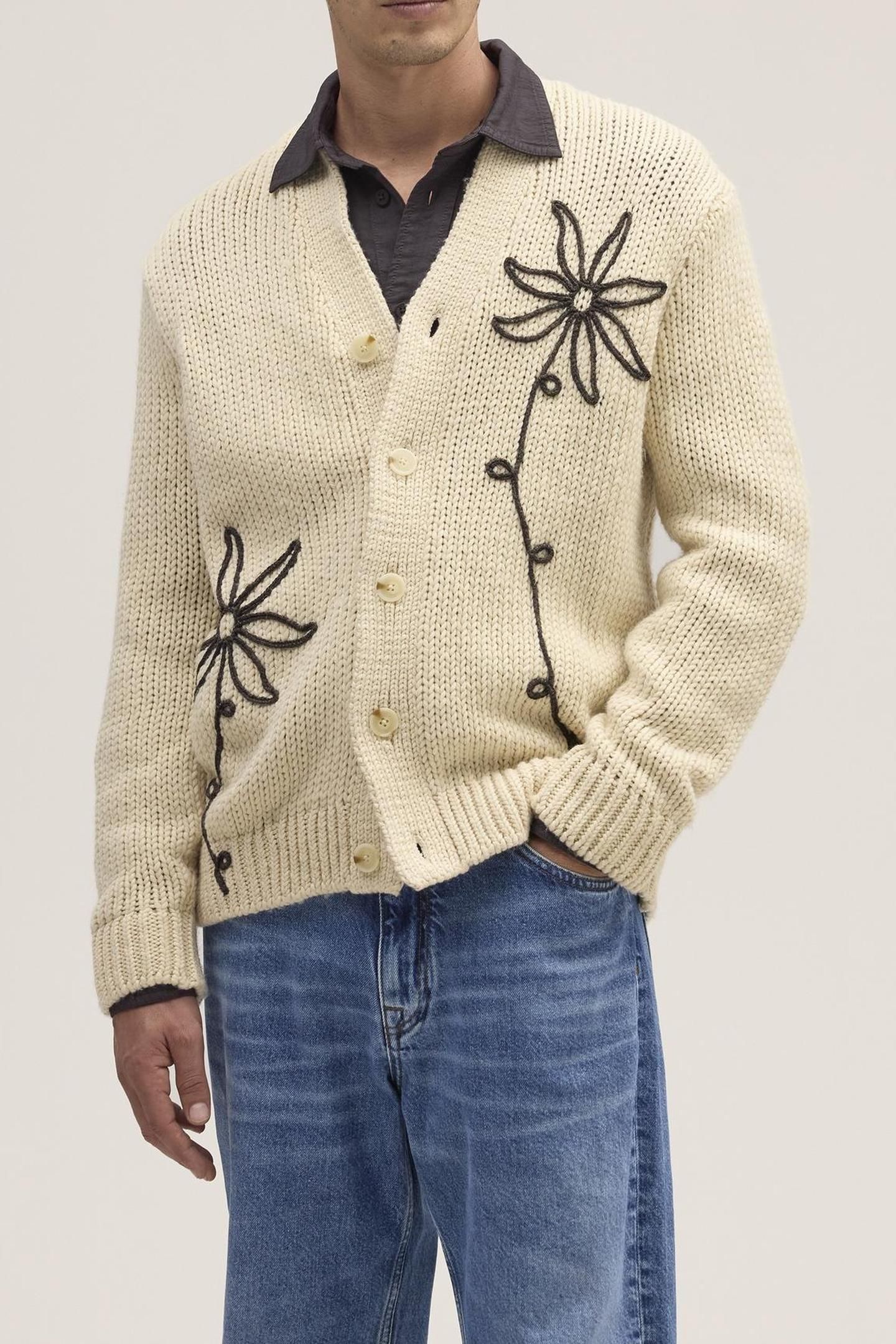 MIKA FLOWER 6620 ECRU 1