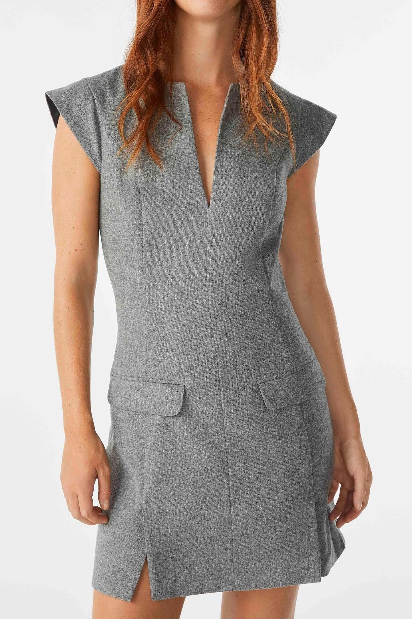 MINI DRESS GRIS 4
