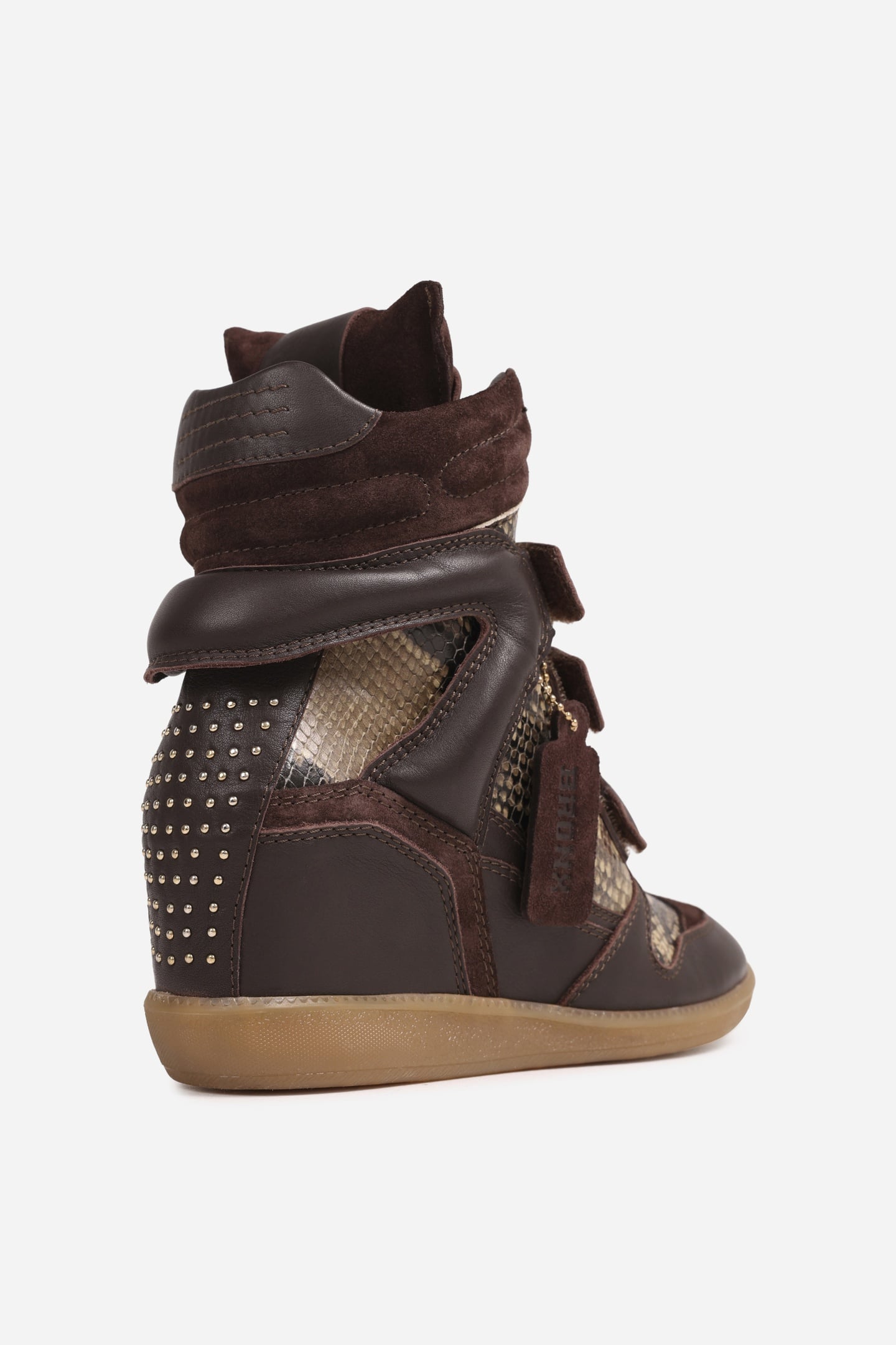 JAE-YY SNEAKER DARK BROWN/STONE OLIVE 5
