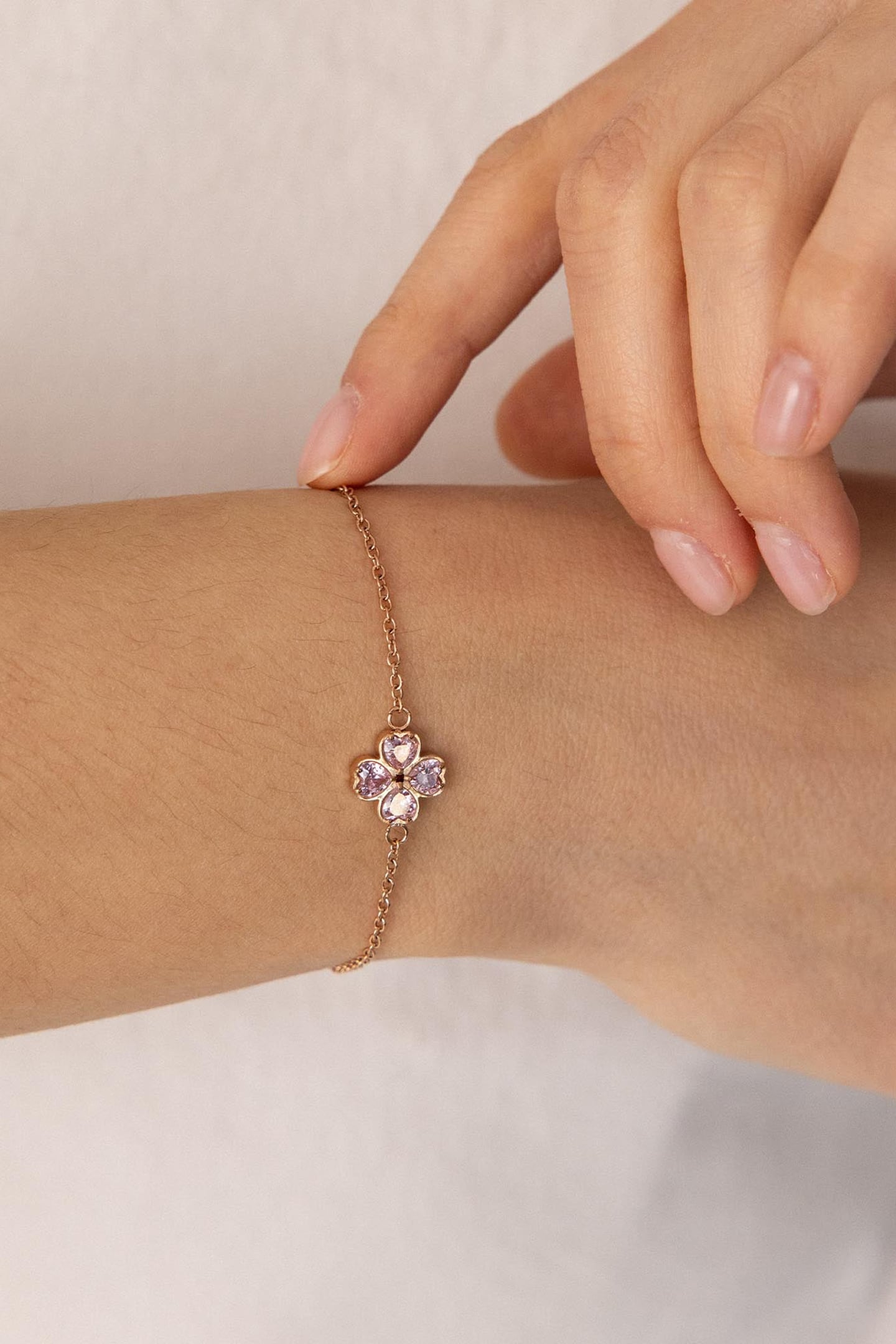 CUORE ROSÉ ARMBAND ROSEGOLD 2