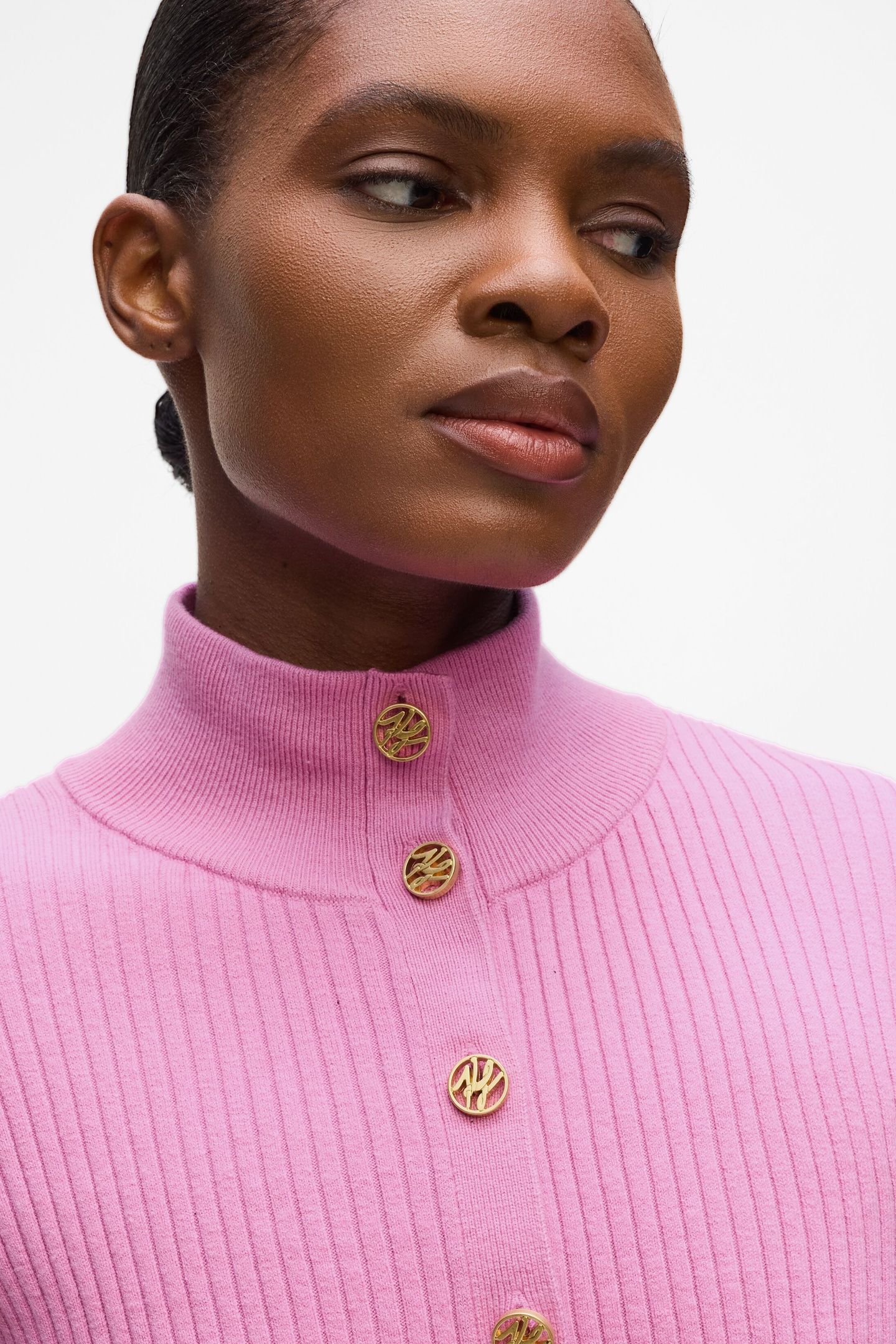 KNIT CARDIGAN OPERA MAUVE 6