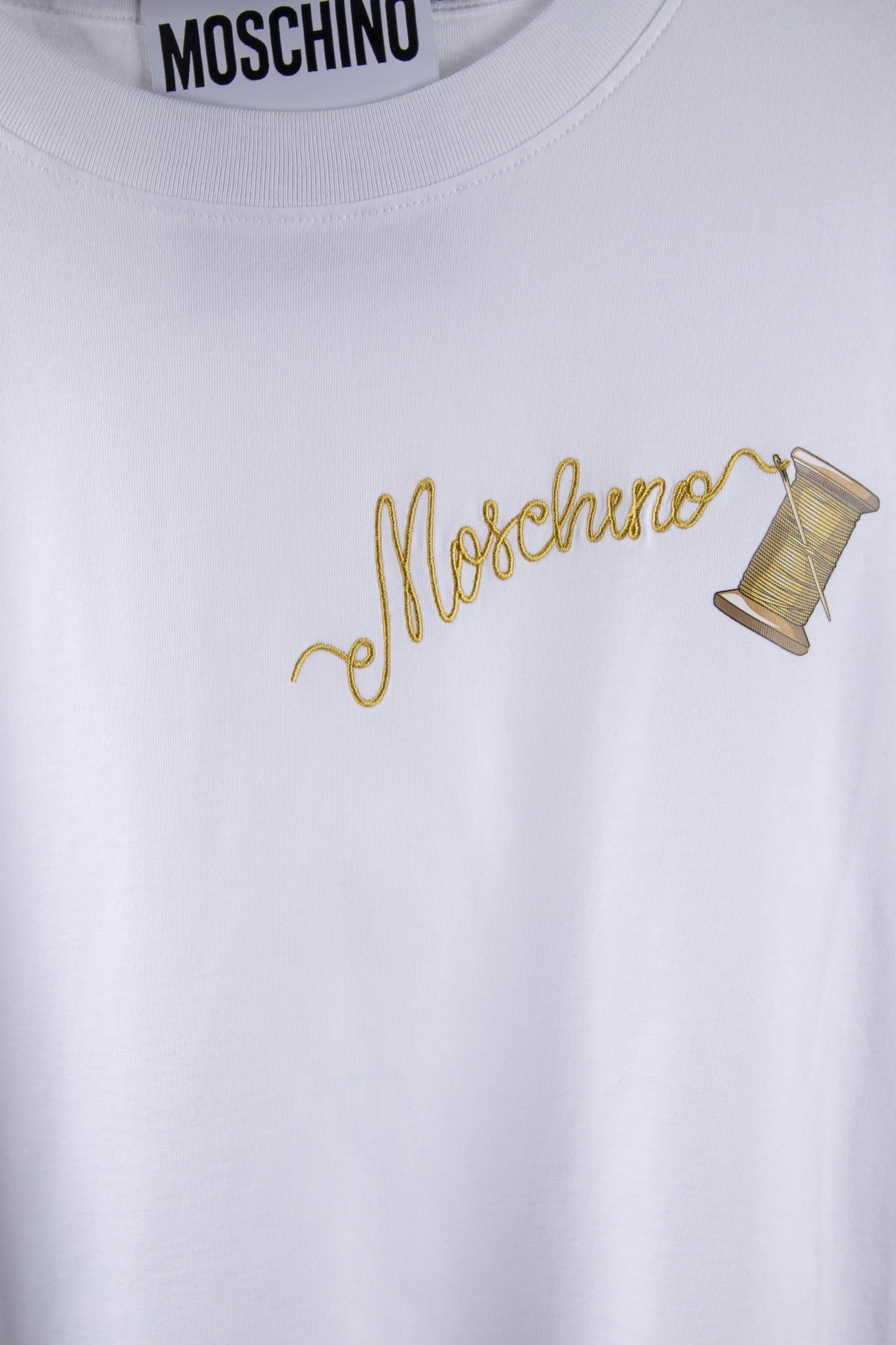 T-SHIRT SARTORIAL LOGO EMBROIDERY WHITE 4