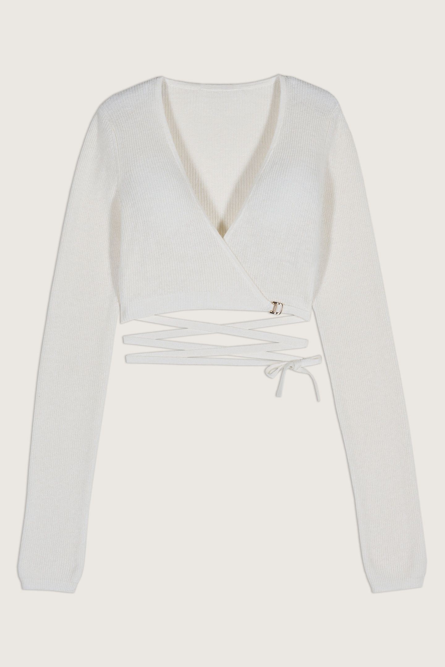 SHORT CARDIGAN ECRU 3