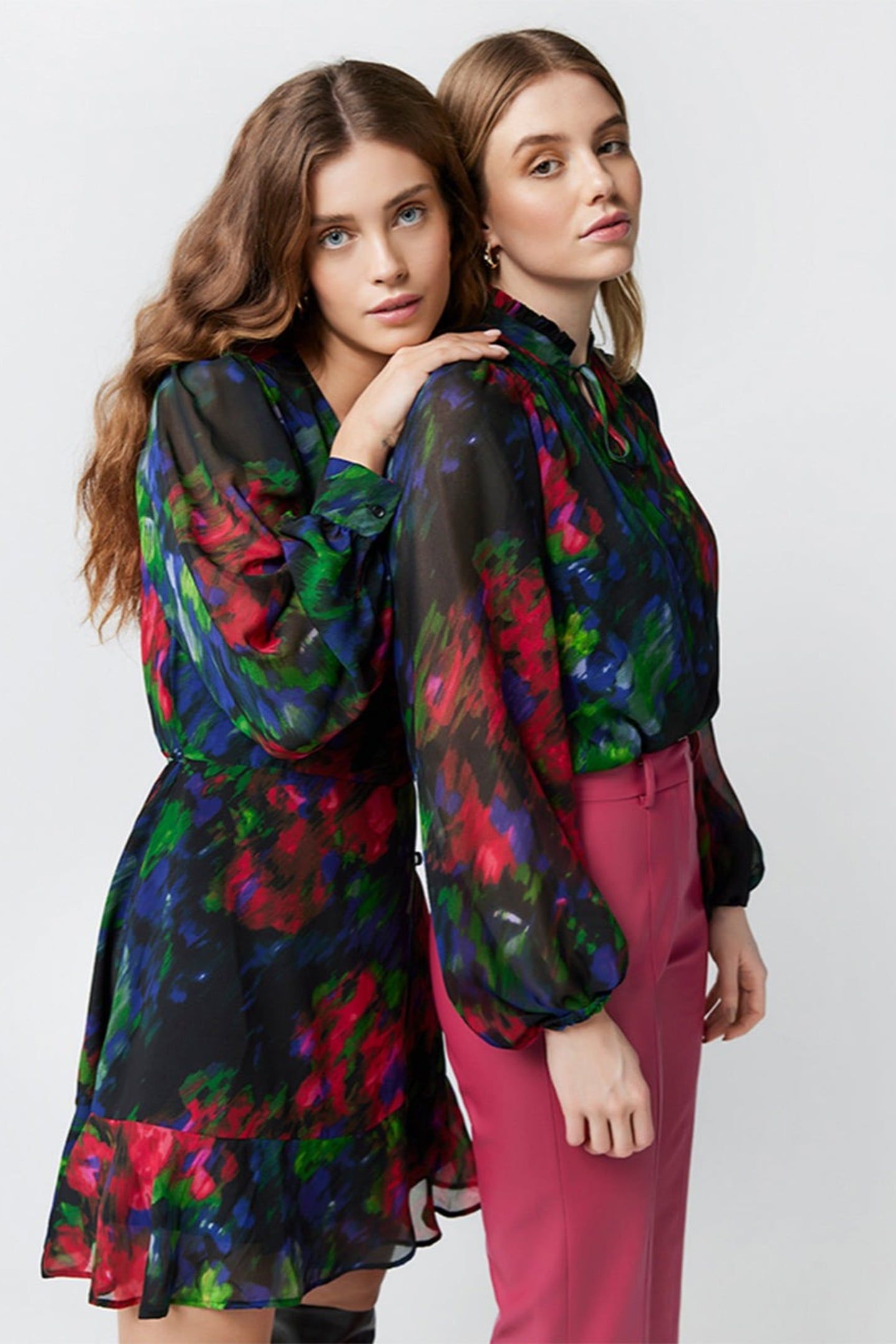 SUNDAY BLOUSE MULTI RED 3