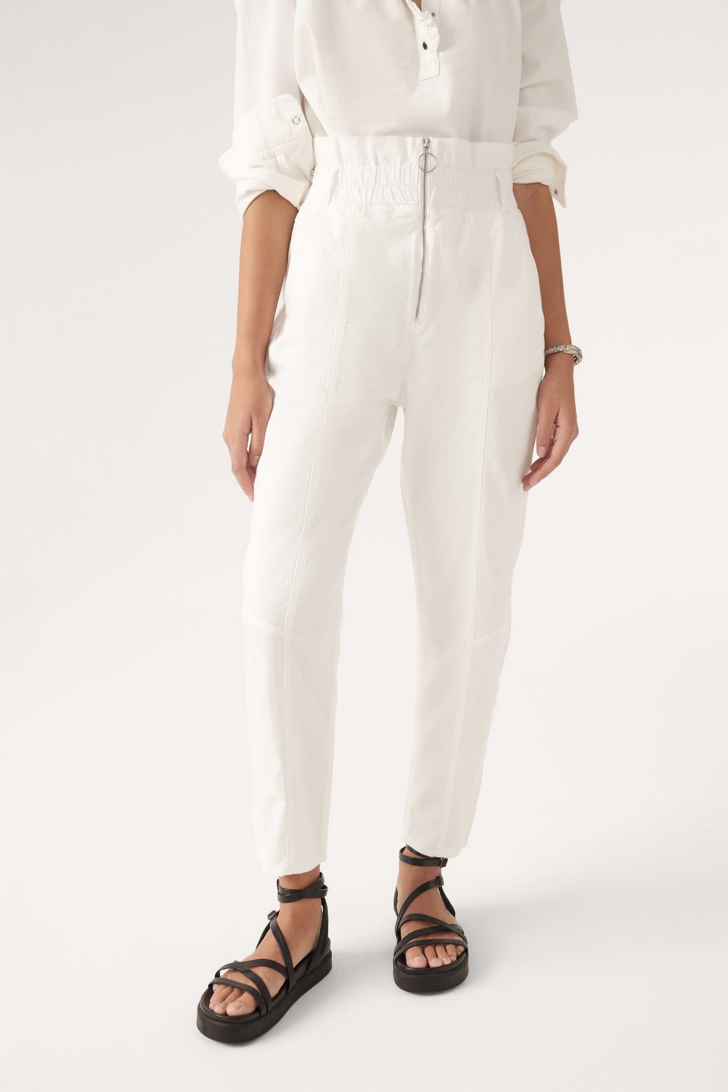 CARROT TROUSERS OFFWHITE 2