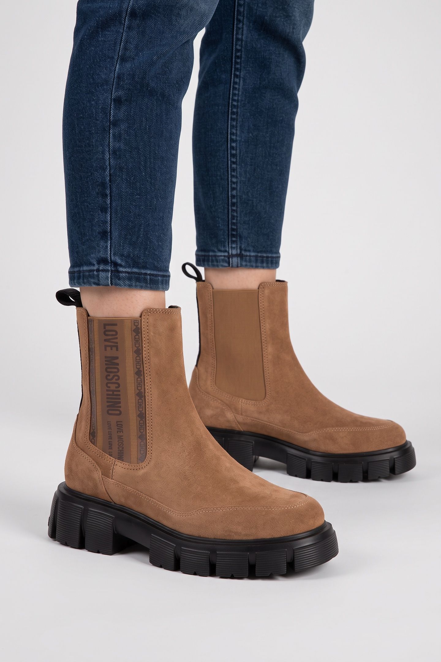ANKLE BOOTS RED 2
