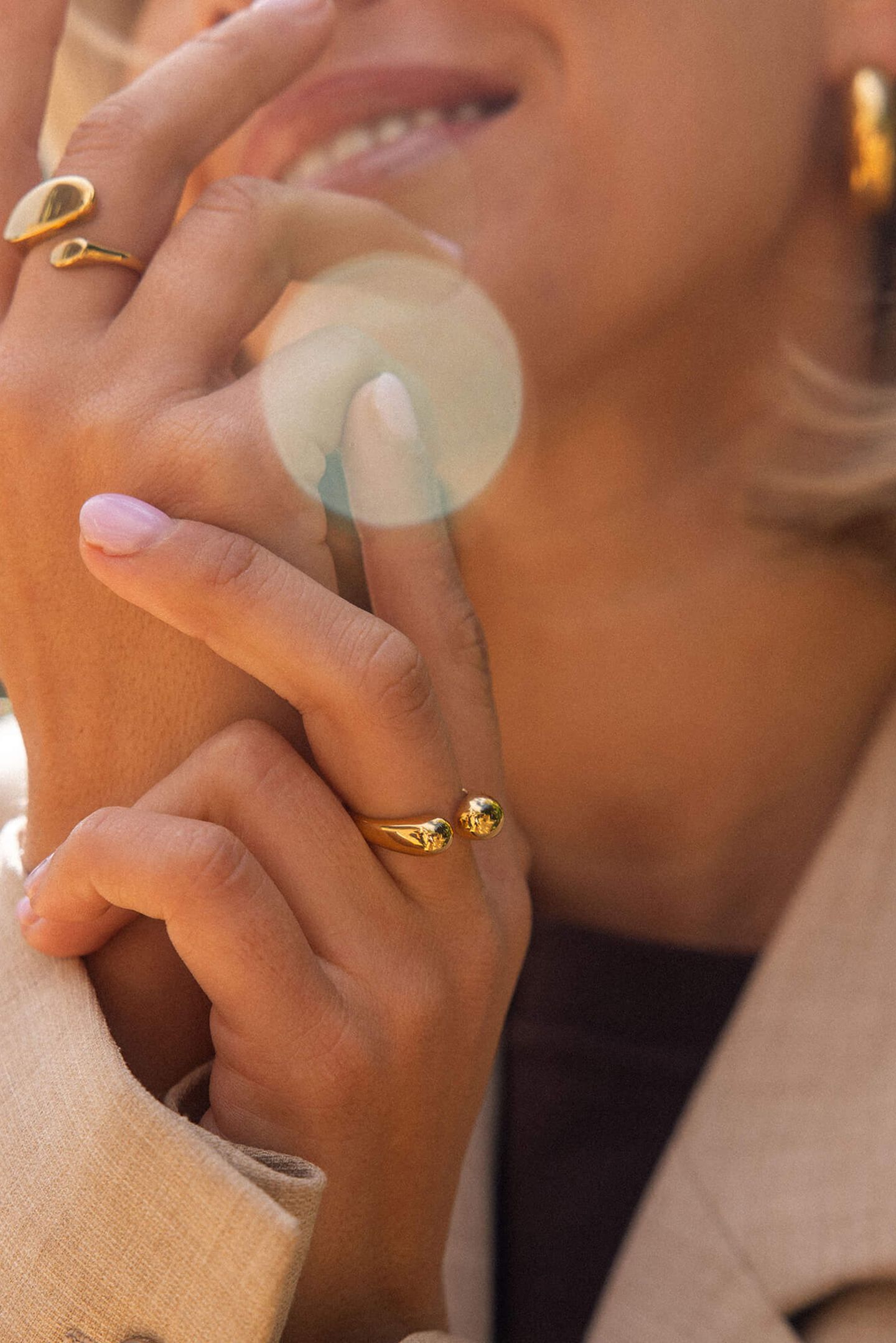 EMBRACE RING ROSEGOLD 2