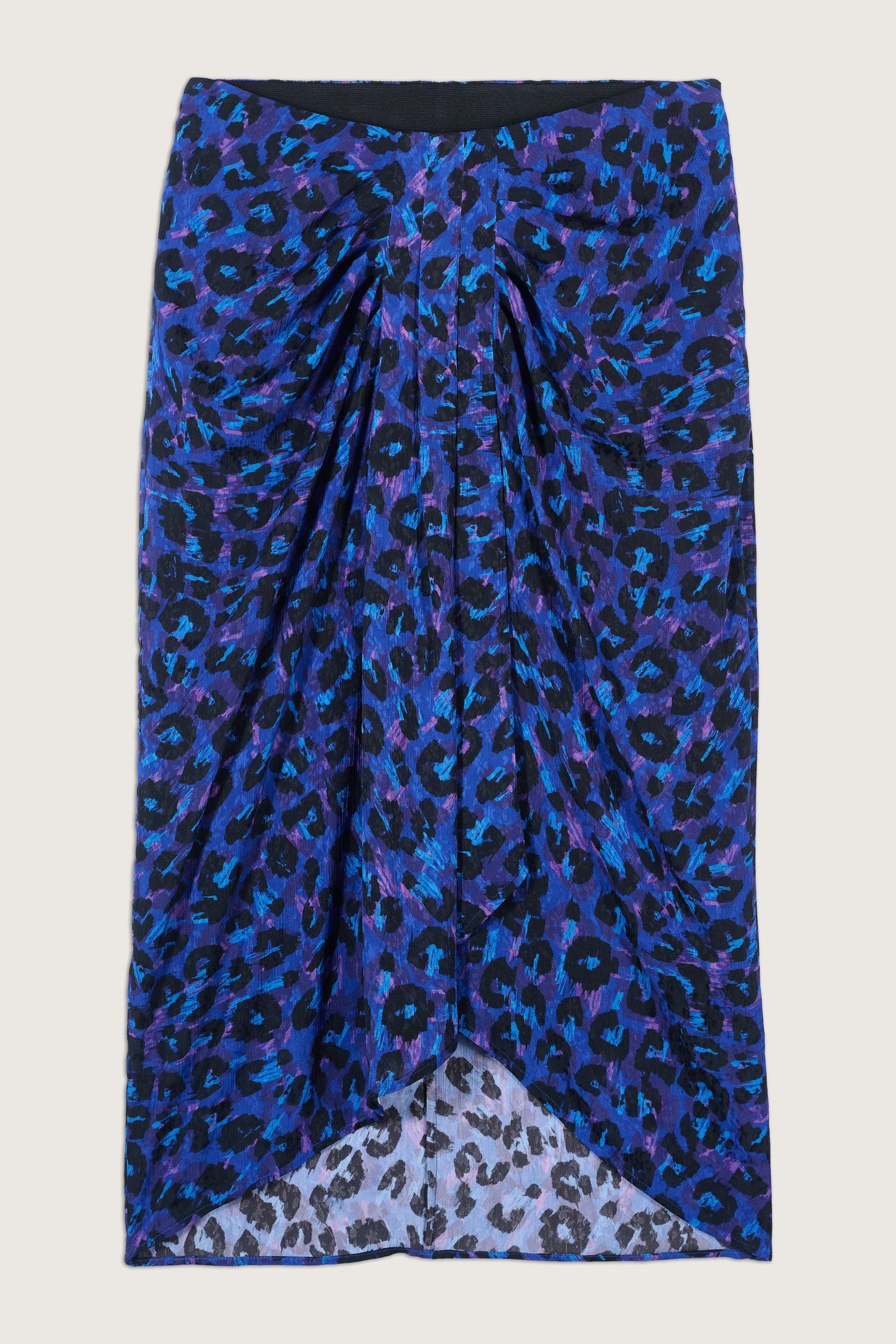 MID-LENGTH SKIRT BLUE 2