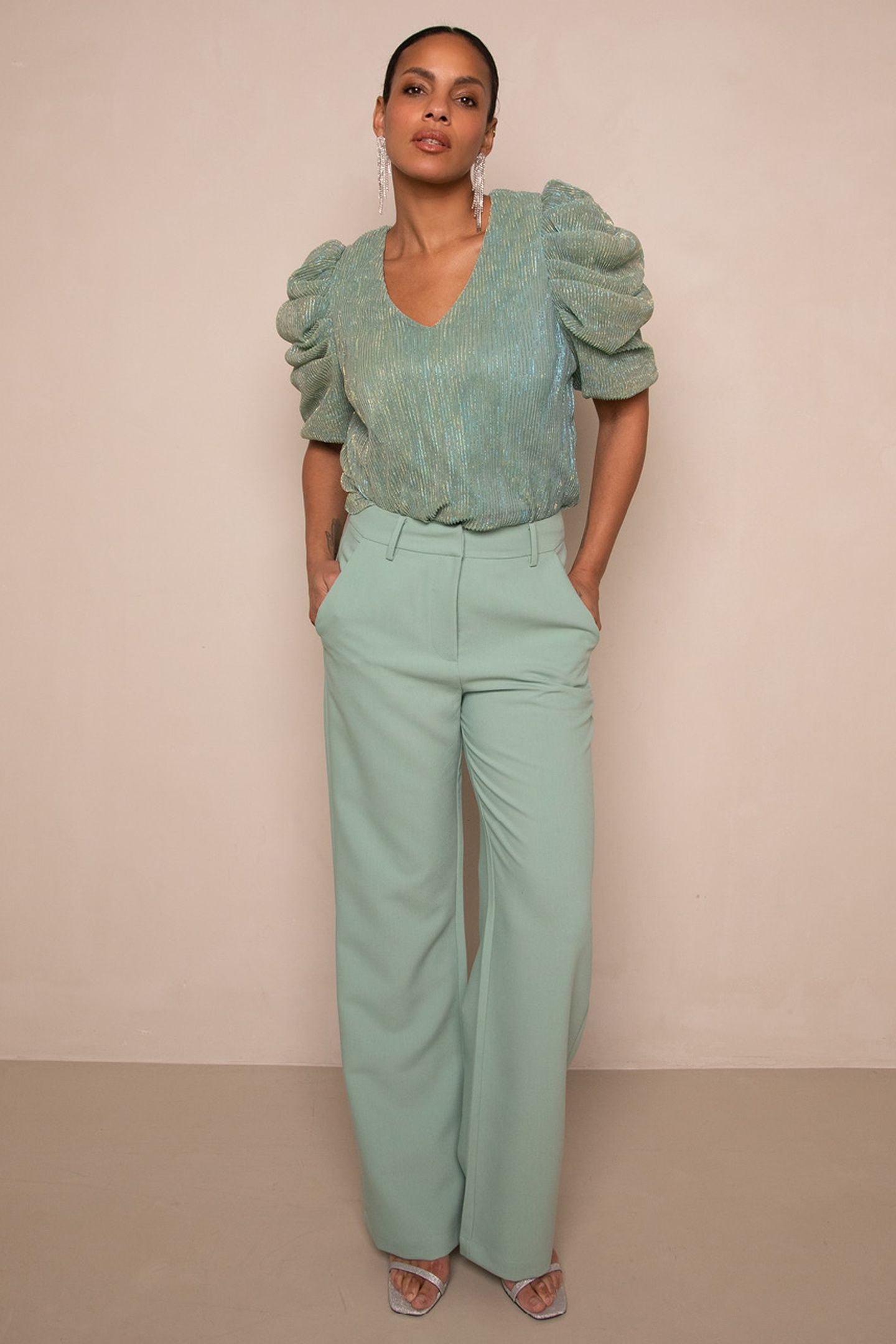 THYME TOP JADE GREEN 3